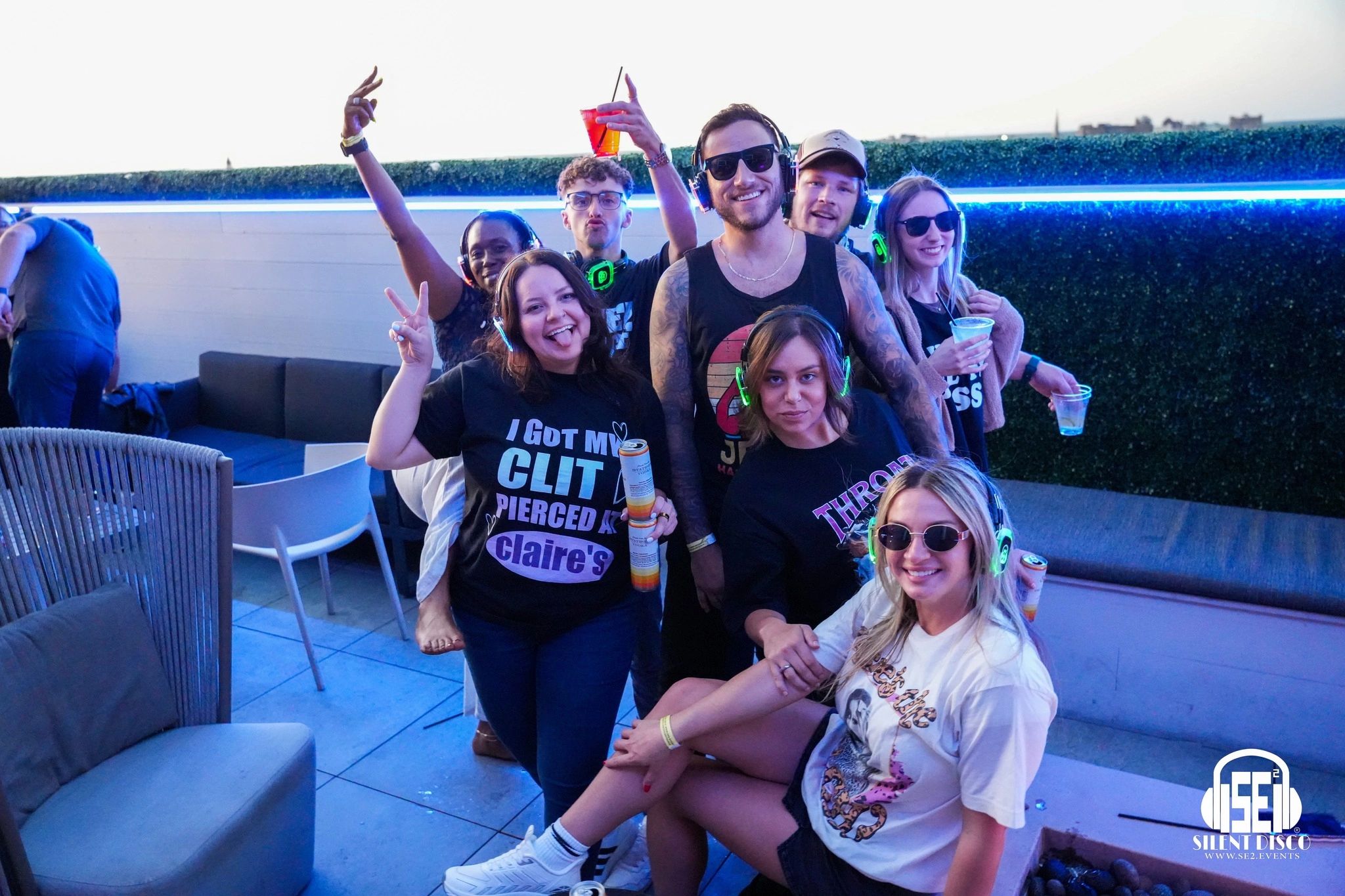 Rooftop Silent Disco at Patrick's Rooftop! (500 Pearl)