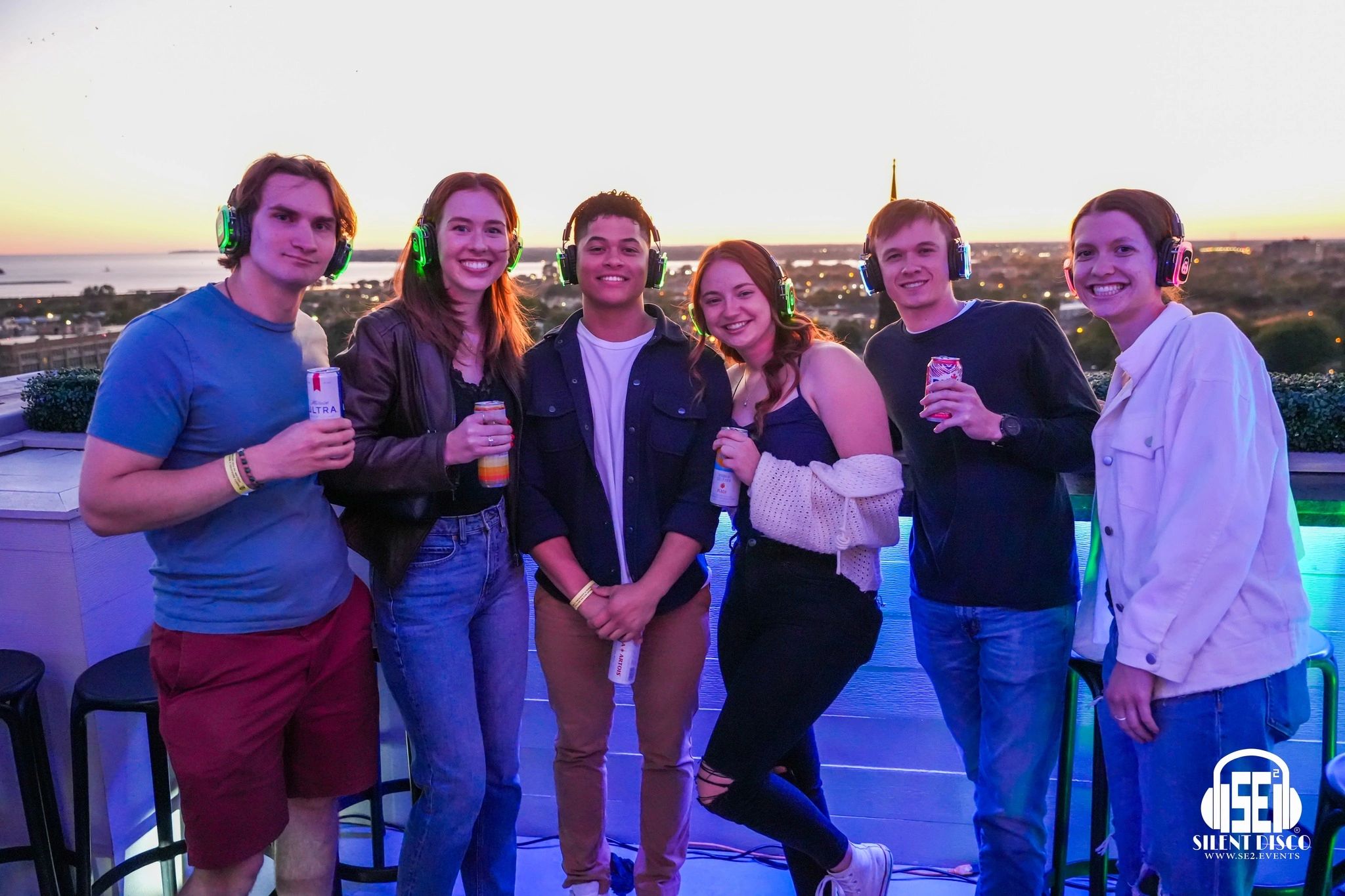Rooftop Silent Disco at Patrick's Rooftop! (500 Pearl)