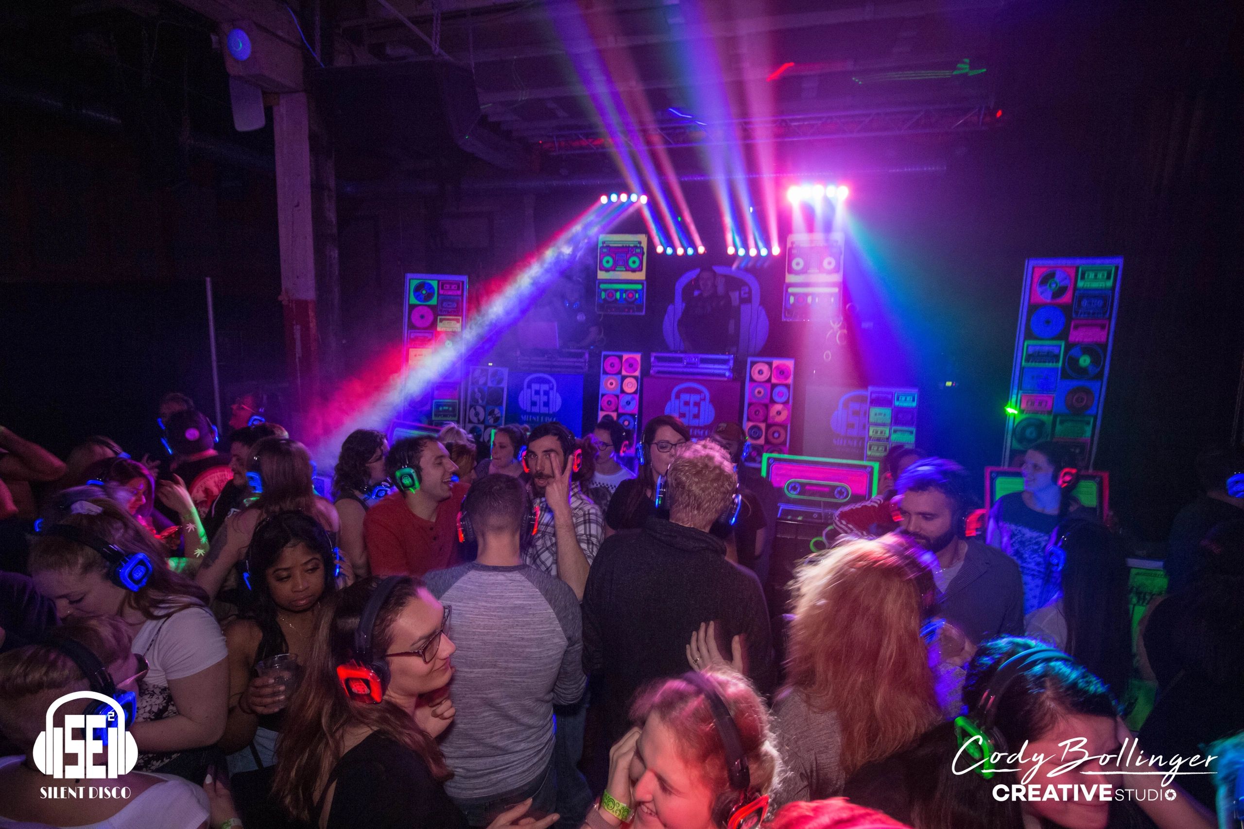 Silent Disco at Buffalo Iron Works!