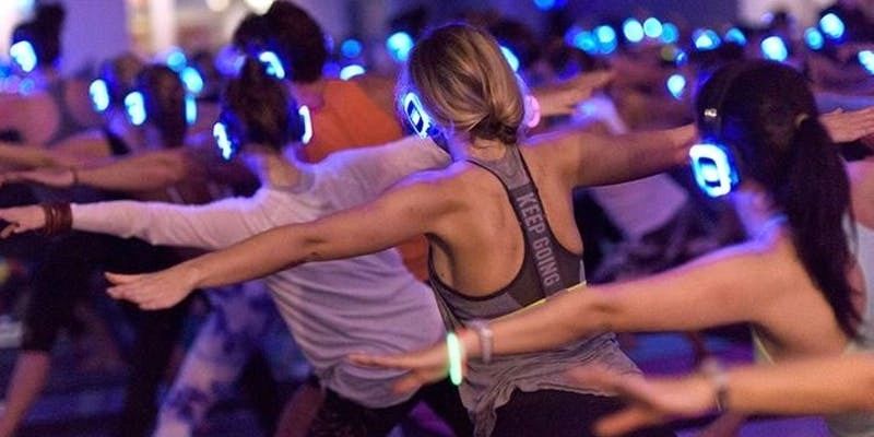 Silent Fitness: Yoga, Spin Classes and Zumba with Headphones photo for SE2 Silent Disco