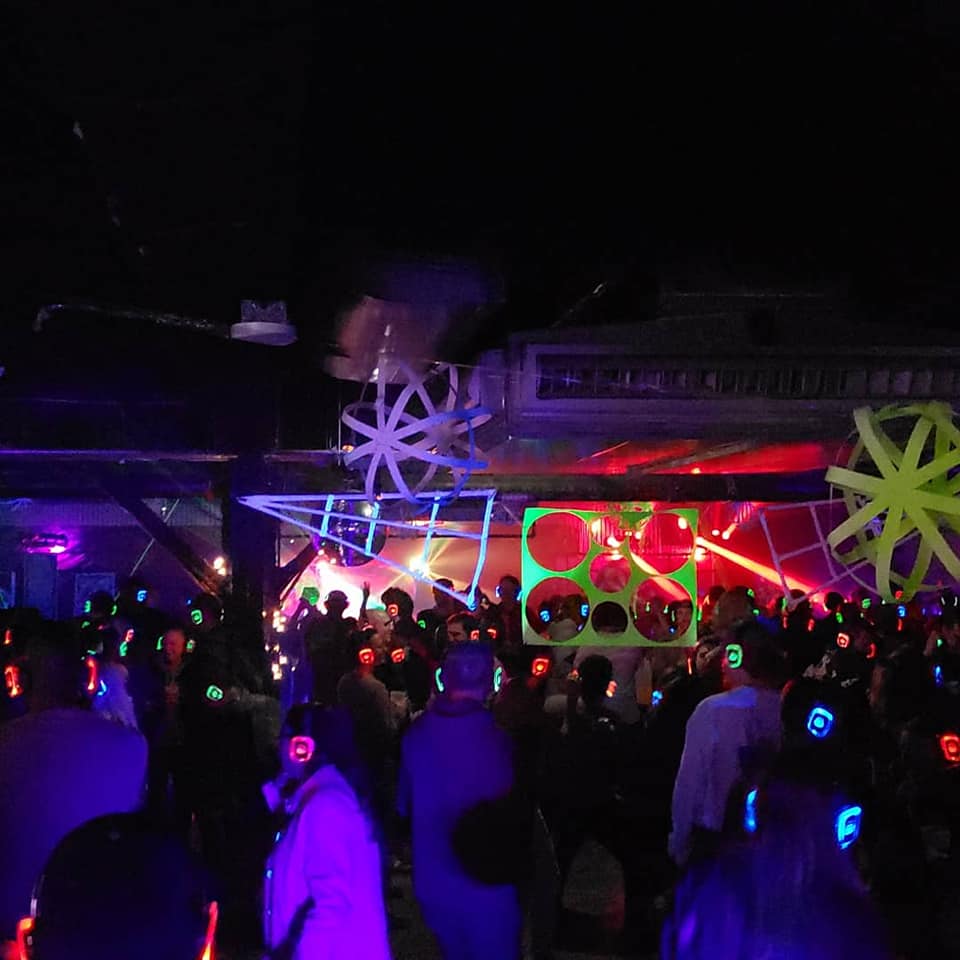 SE2 Silent Disco festival event photo from 2018 Music Is Art Silent Disco - Buffalo NY.