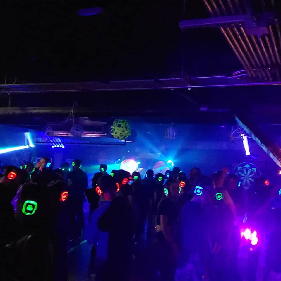 SE2 Silent Disco festival event photo from 2018 Music Is Art Silent Disco - Buffalo NY.