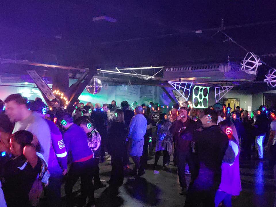 SE2 Silent Disco festival event photo from 2018 Music Is Art Silent Disco - Buffalo NY.