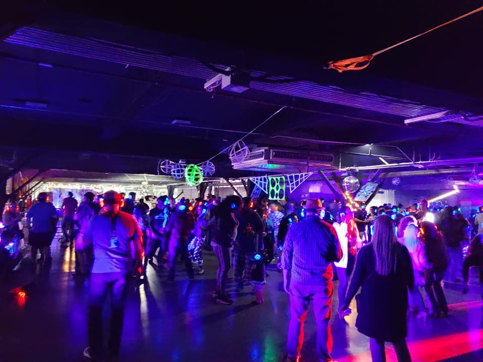 SE2 Silent Disco festival event photo from 2018 Music Is Art Silent Disco - Buffalo NY.