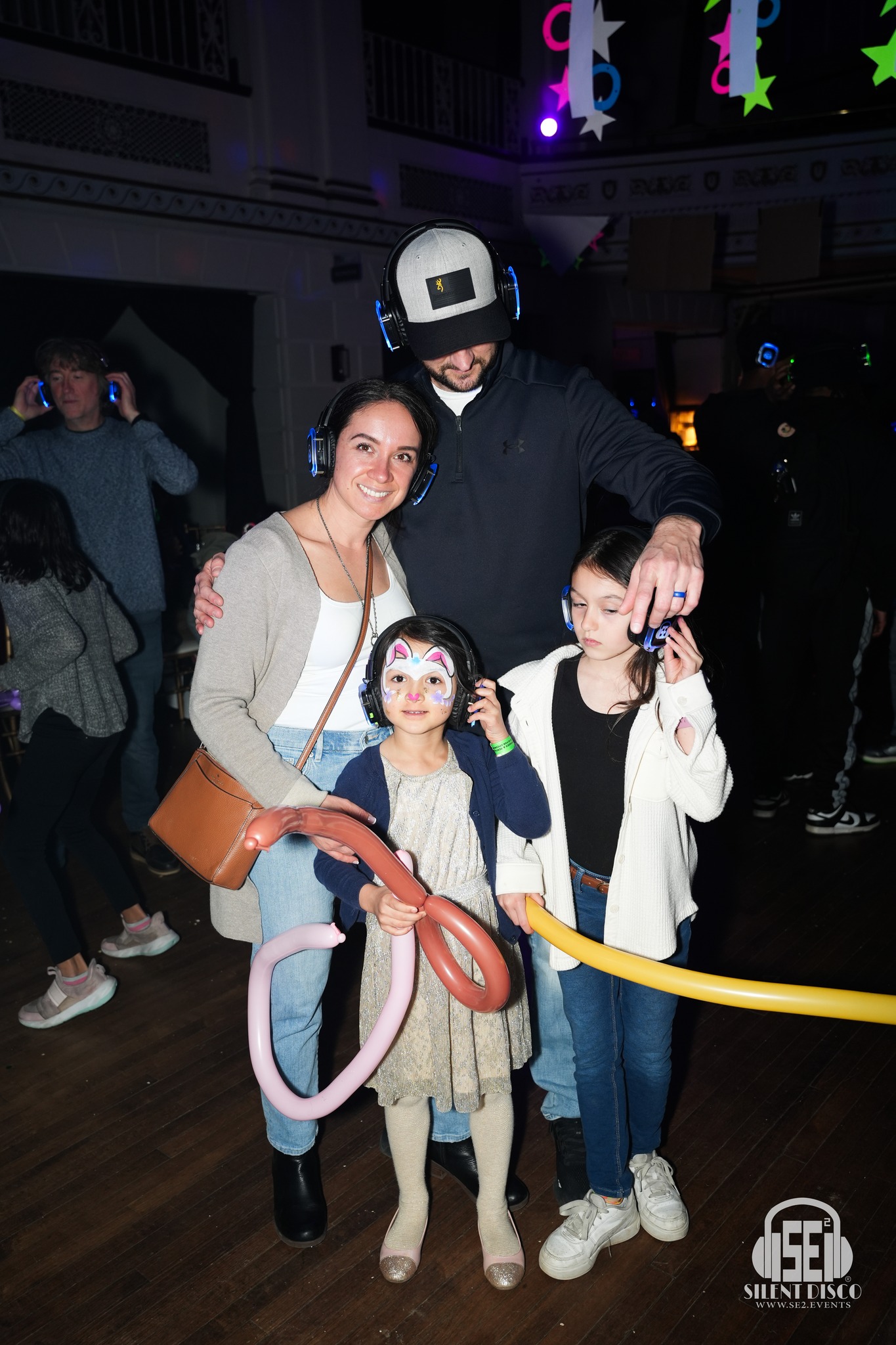SE2 Silent Disco guests at 500 Pearl in Buffalo.