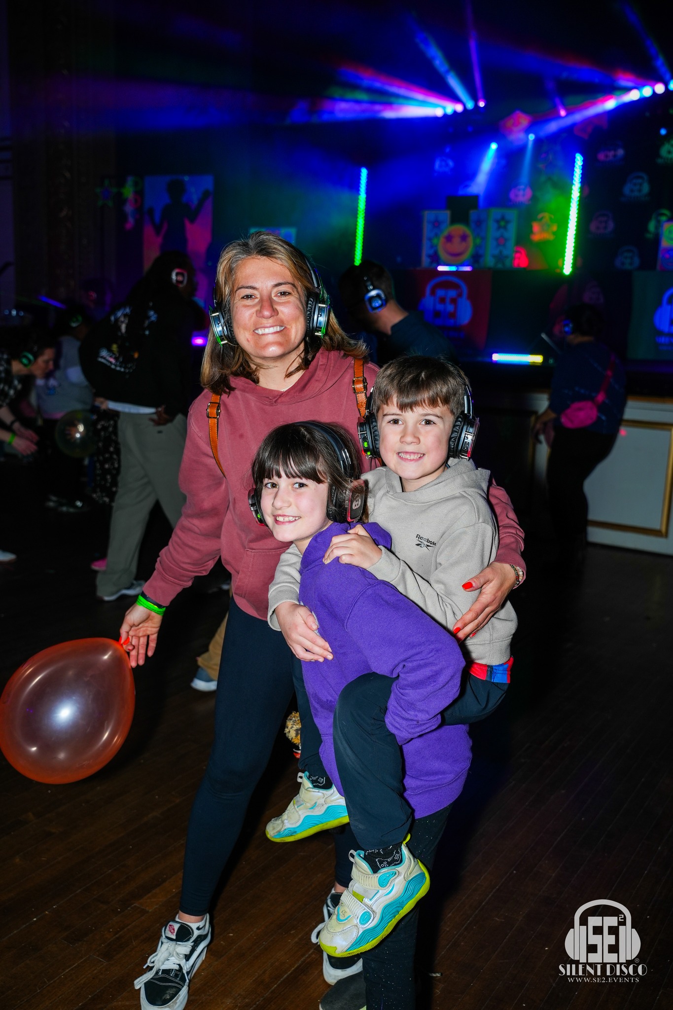 SE2 Silent Disco guests at 500 Pearl in Buffalo.