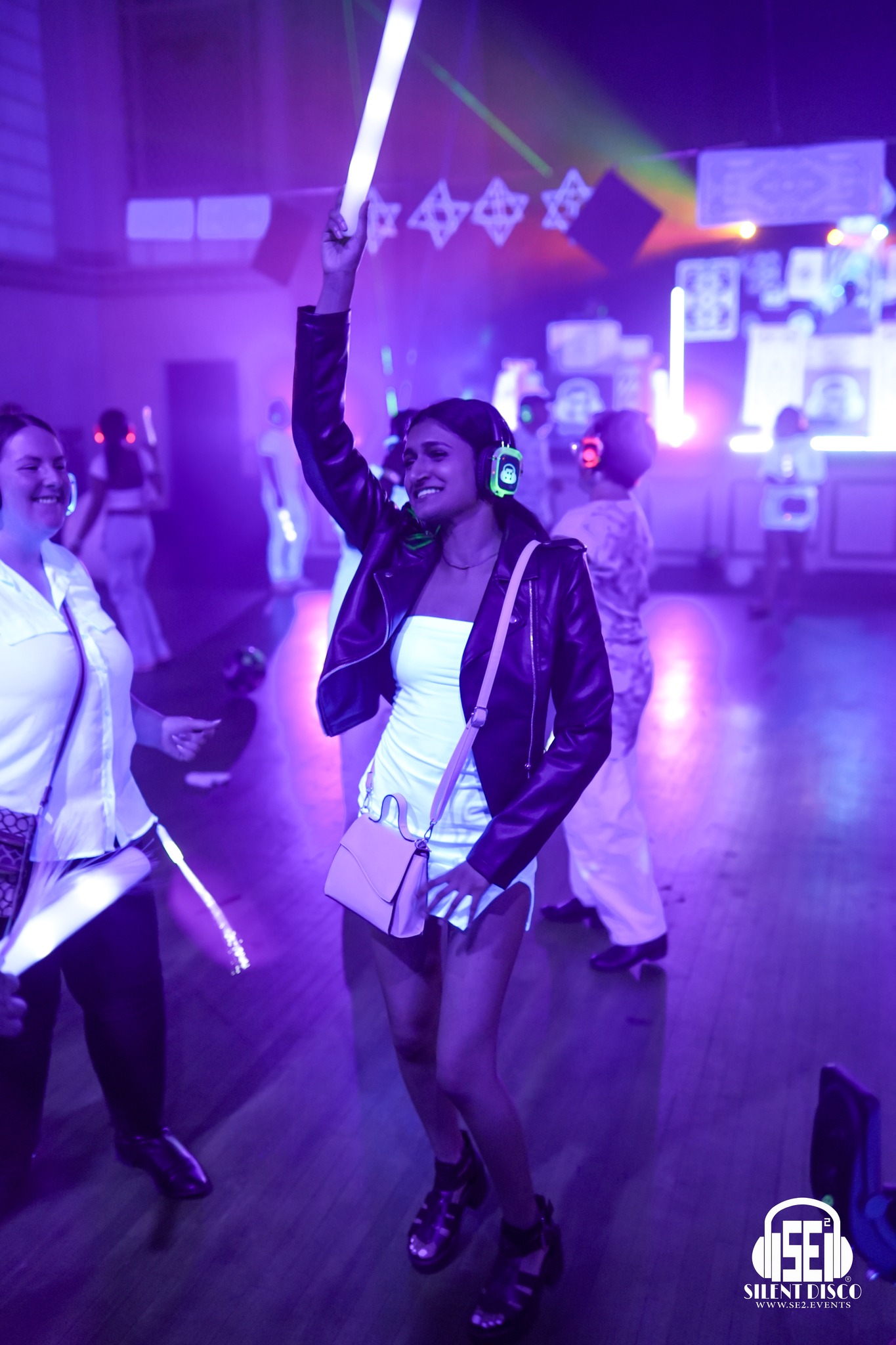 SE2 Silent Disco guests at 500 Pearl in Buffalo.