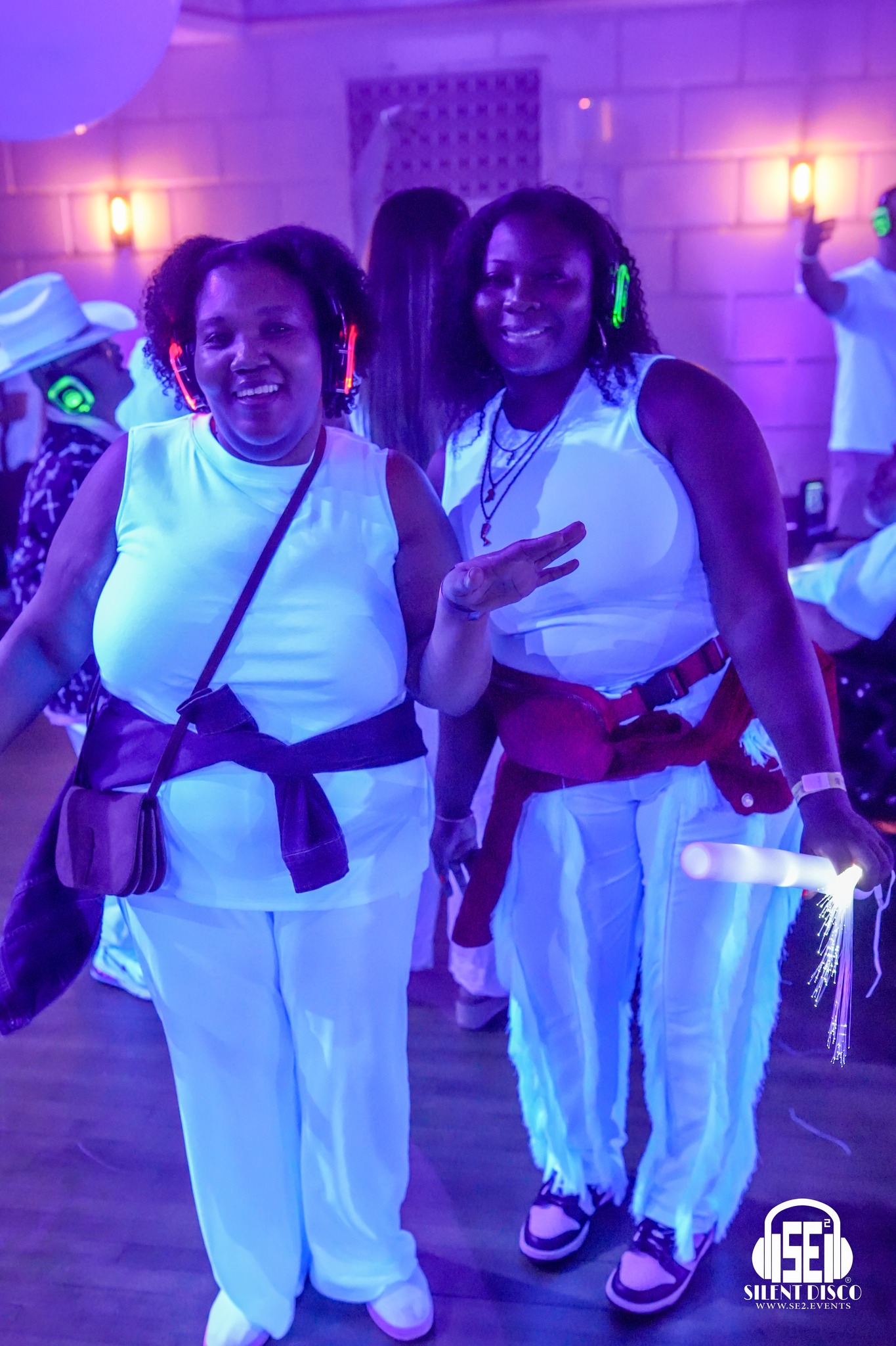 SE2 Silent Disco guests at 500 Pearl in Buffalo.