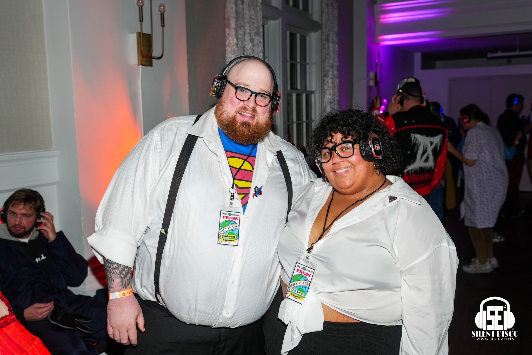 SE2 Silent Disco guests at 500 Pearl in Buffalo.