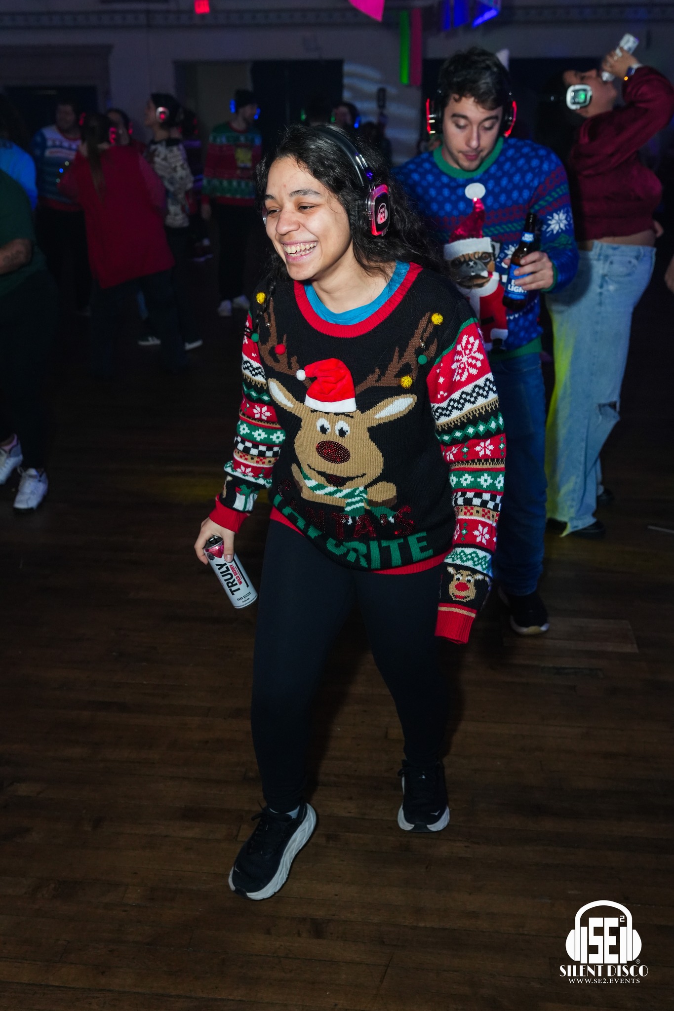 SE2 Silent Disco guests at 500 Pearl in Buffalo.