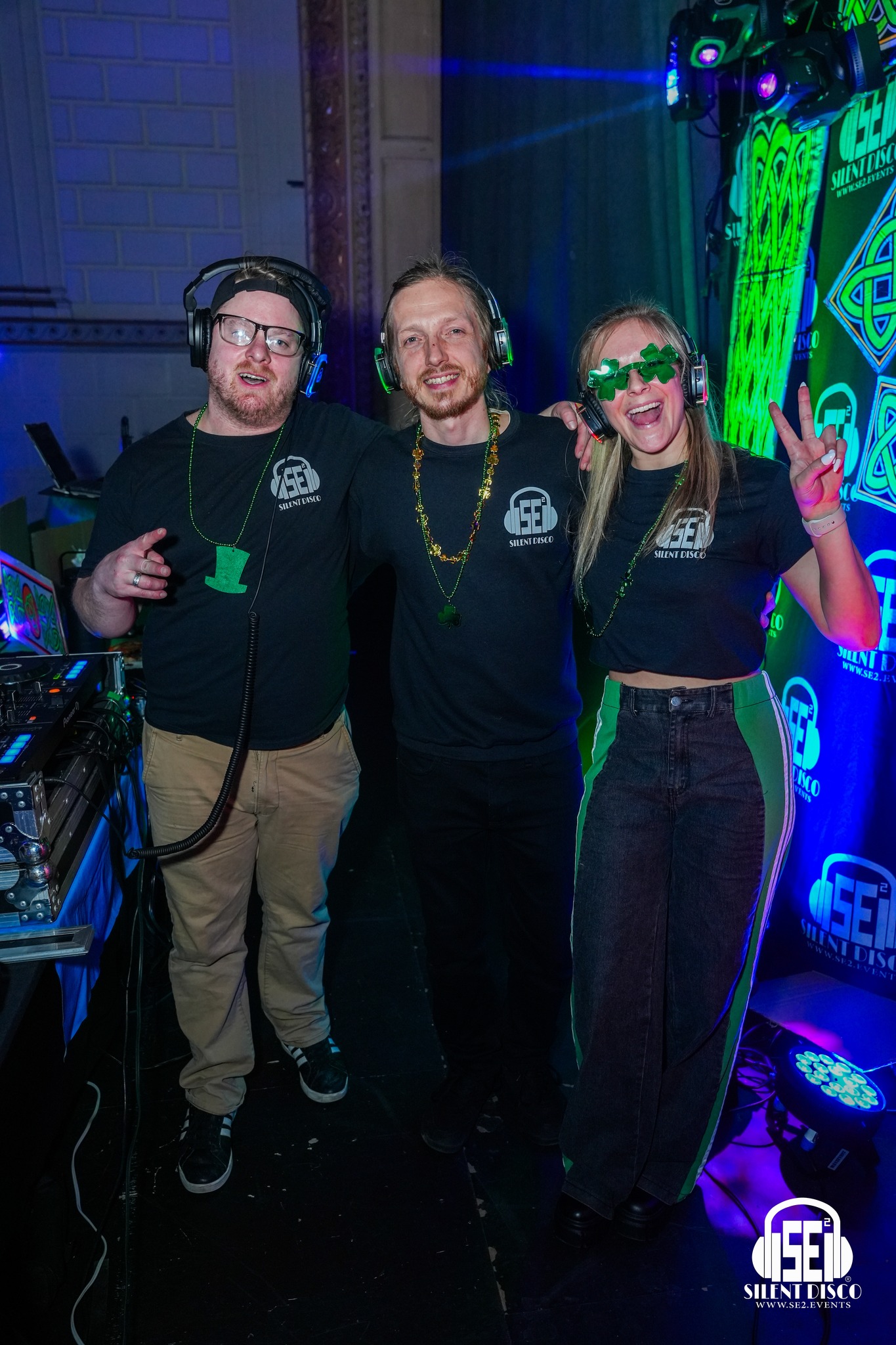 SE2 Silent Disco guests at 500 Pearl in Buffalo.