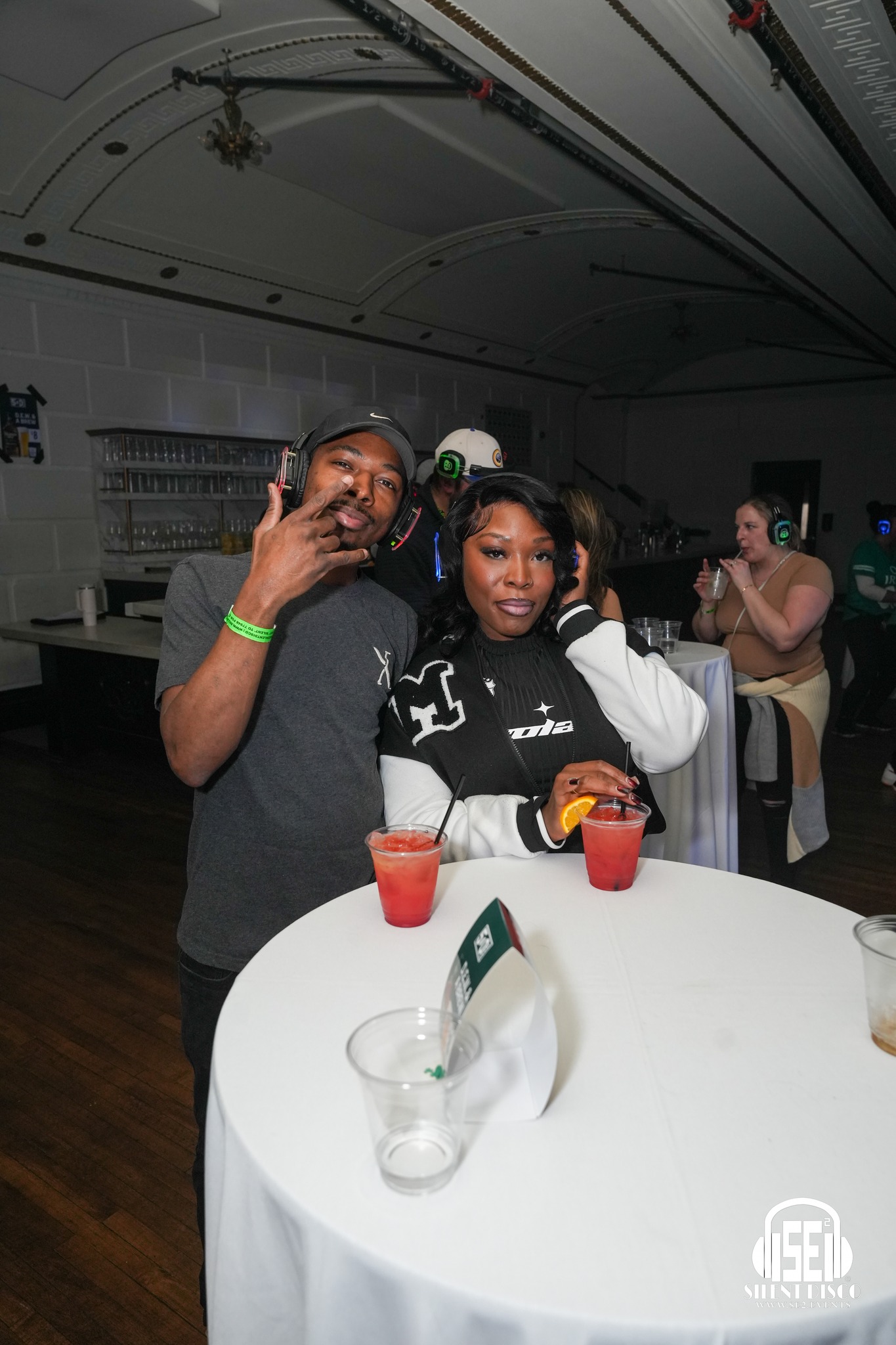 SE2 Silent Disco guests at 500 Pearl in Buffalo.