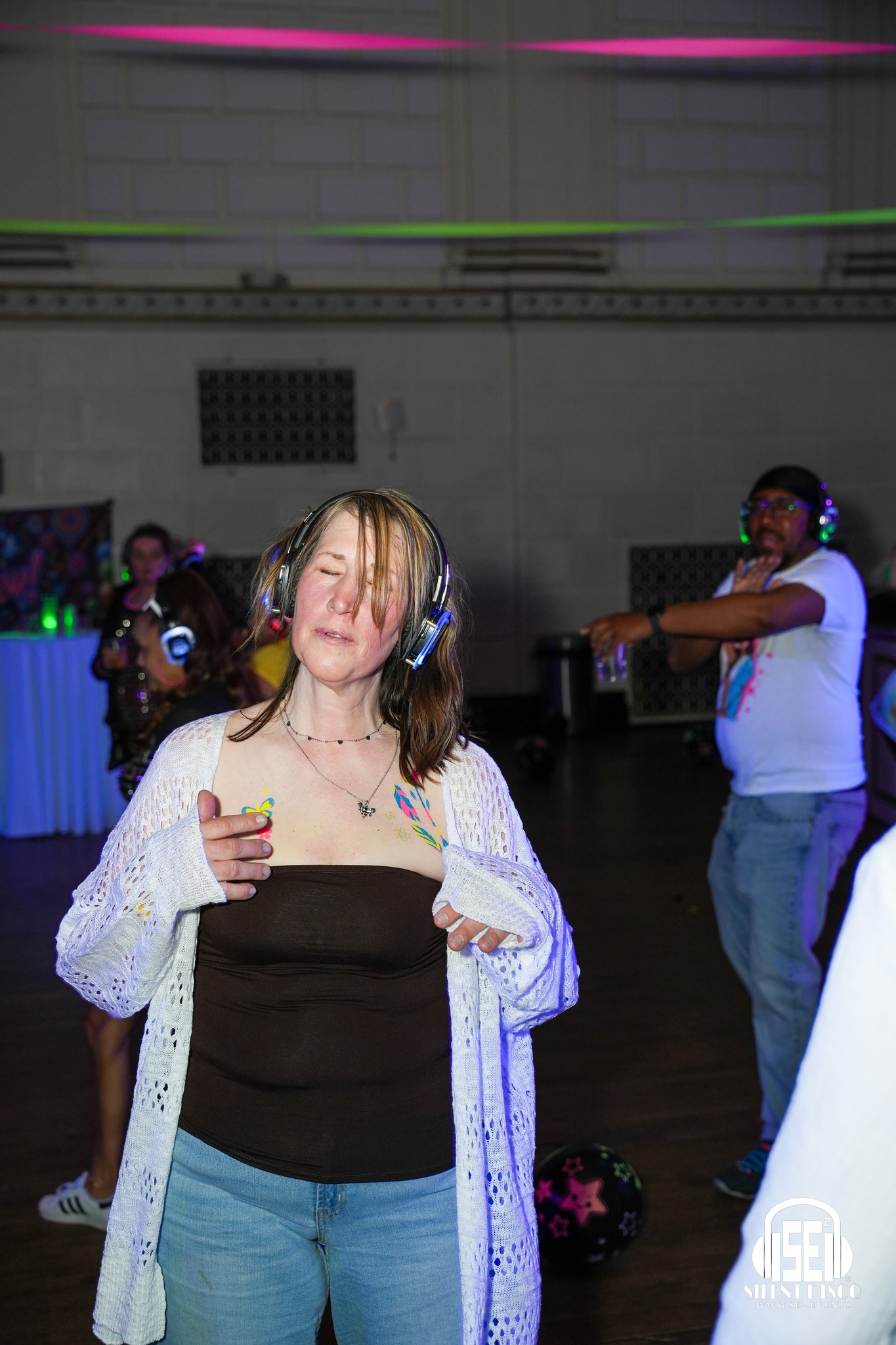 SE2 Silent Disco guests at 500 Pearl in Buffalo.
