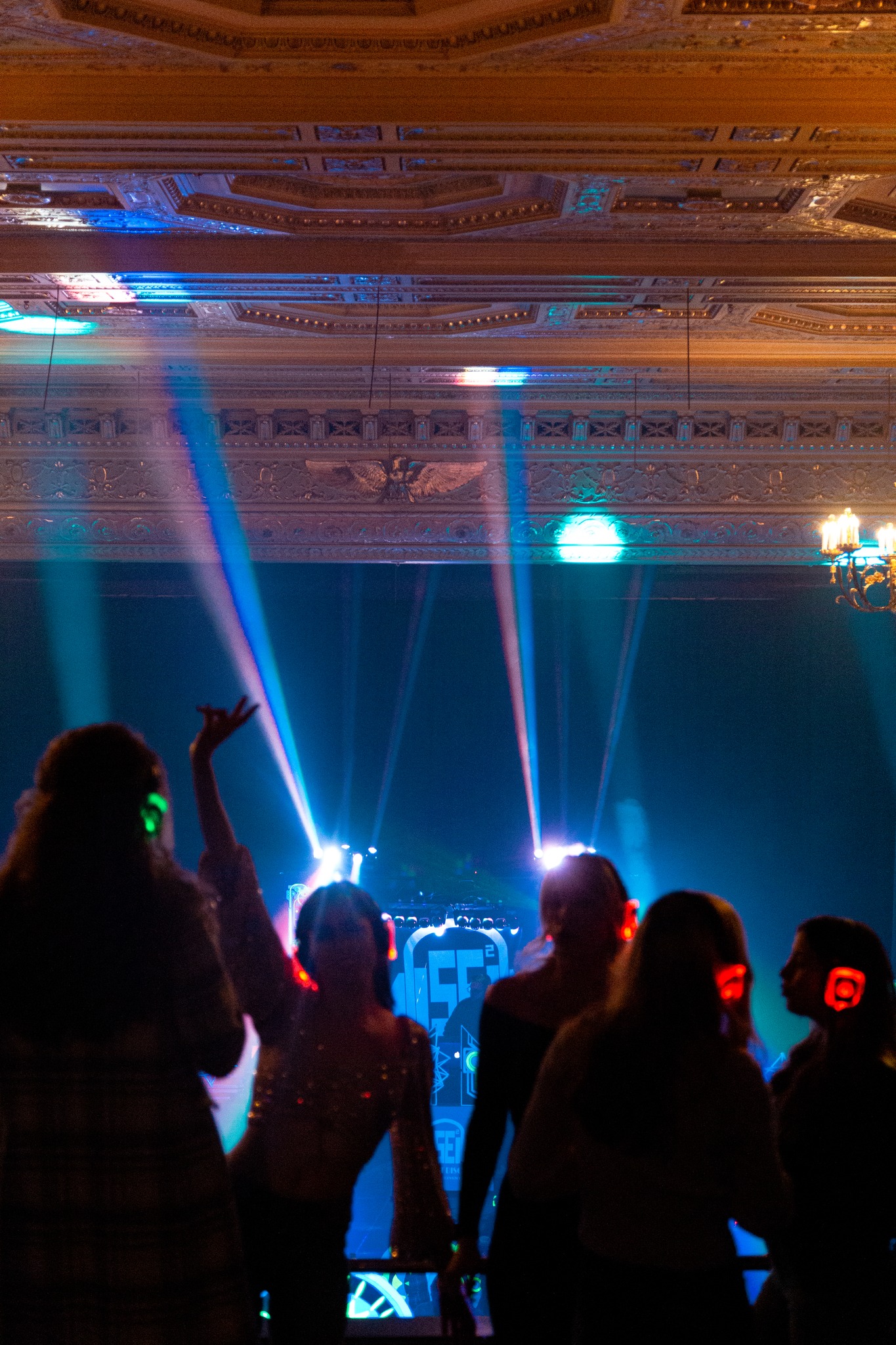 SE2 Silent Disco guests at 500 Pearl in Buffalo.