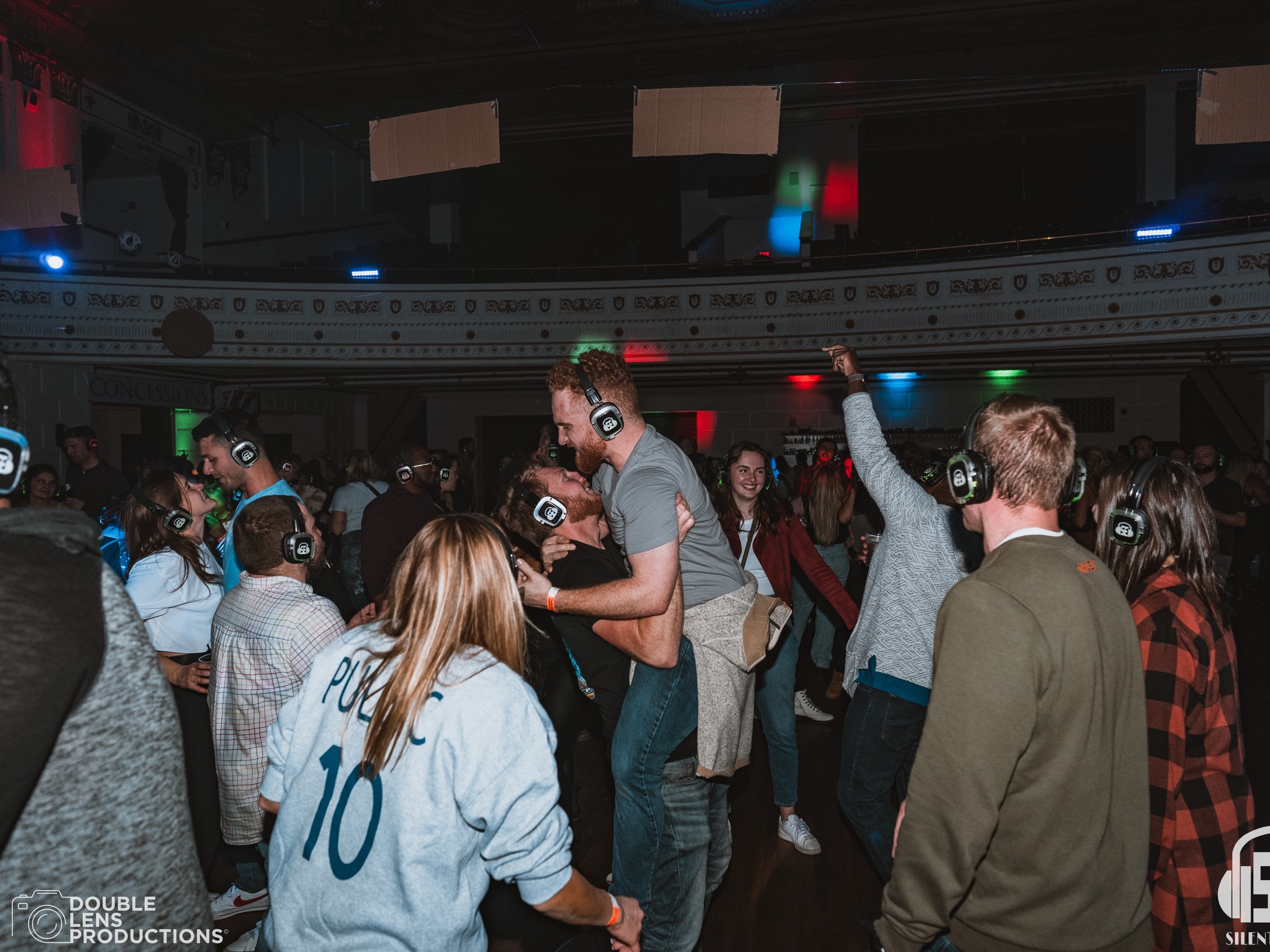 SE2 Silent Disco guests at 500 Pearl in Buffalo.