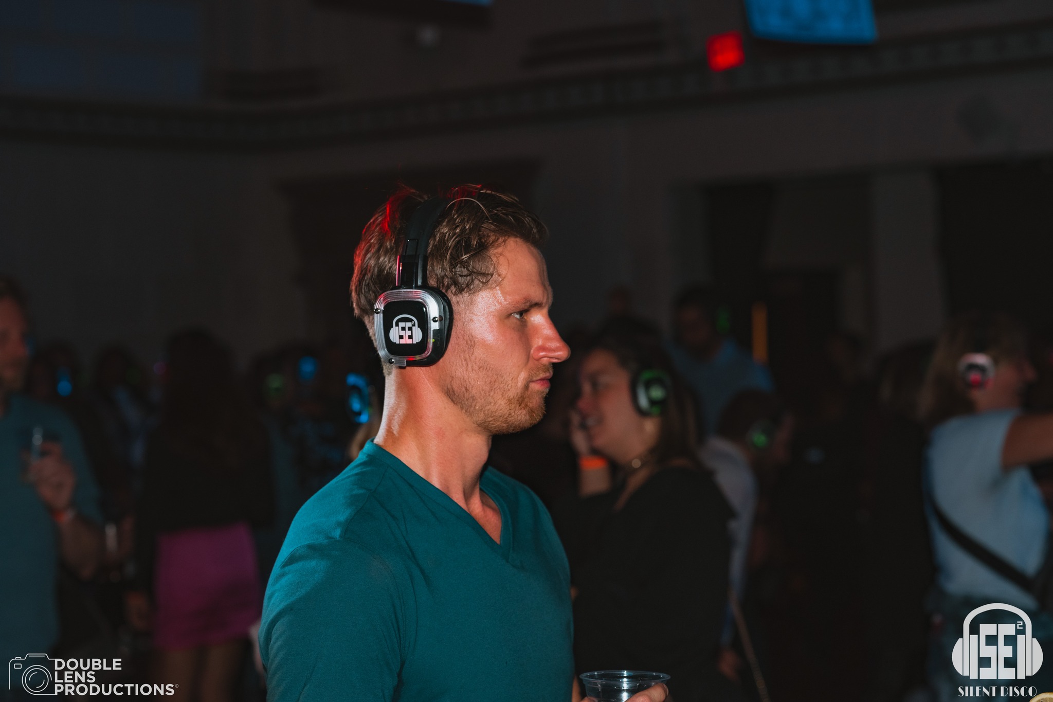 SE2 Silent Disco guests at 500 Pearl in Buffalo.
