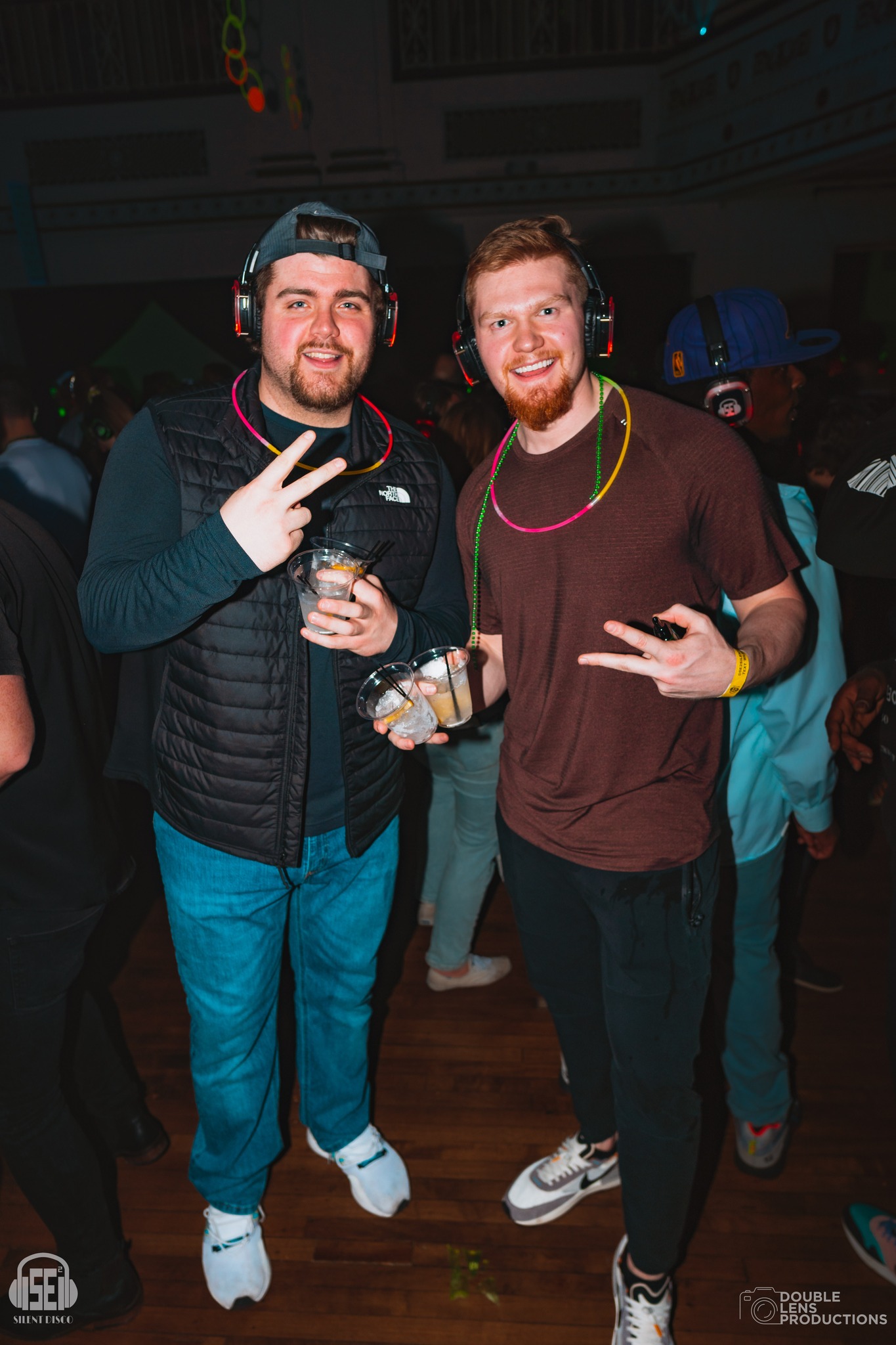 SE2 Silent Disco guests at 500 Pearl in Buffalo.