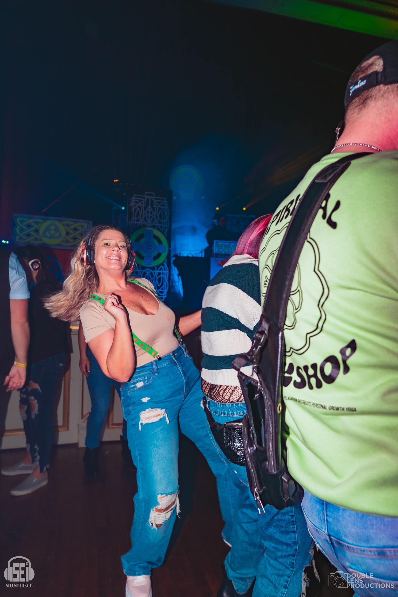SE2 Silent Disco guests at 500 Pearl in Buffalo.