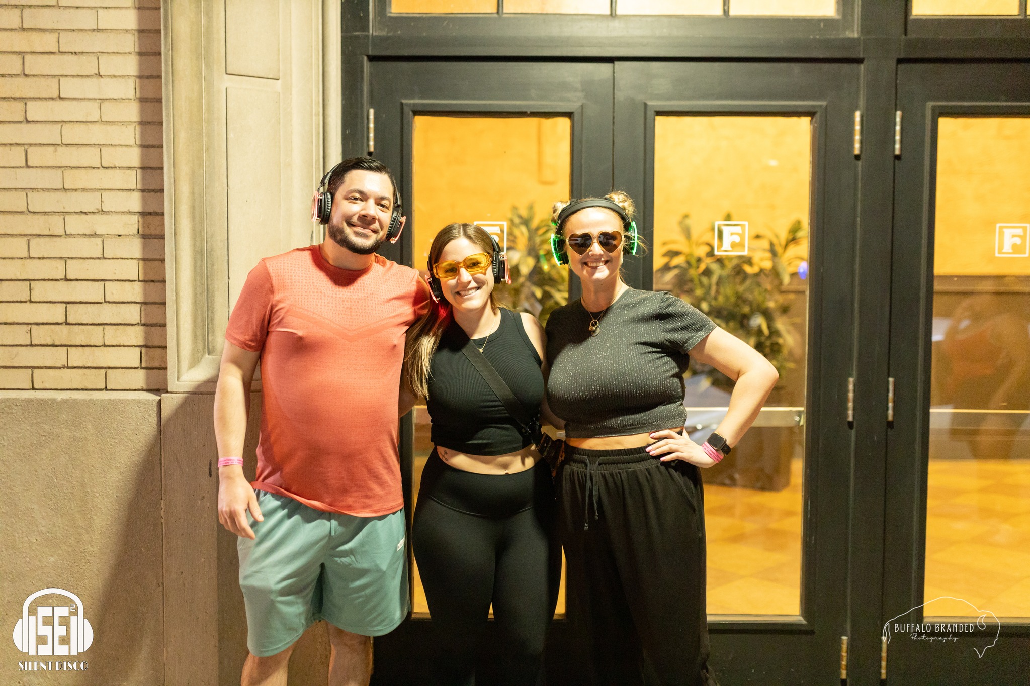 SE2 Silent Disco guests at 500 Pearl in Buffalo.