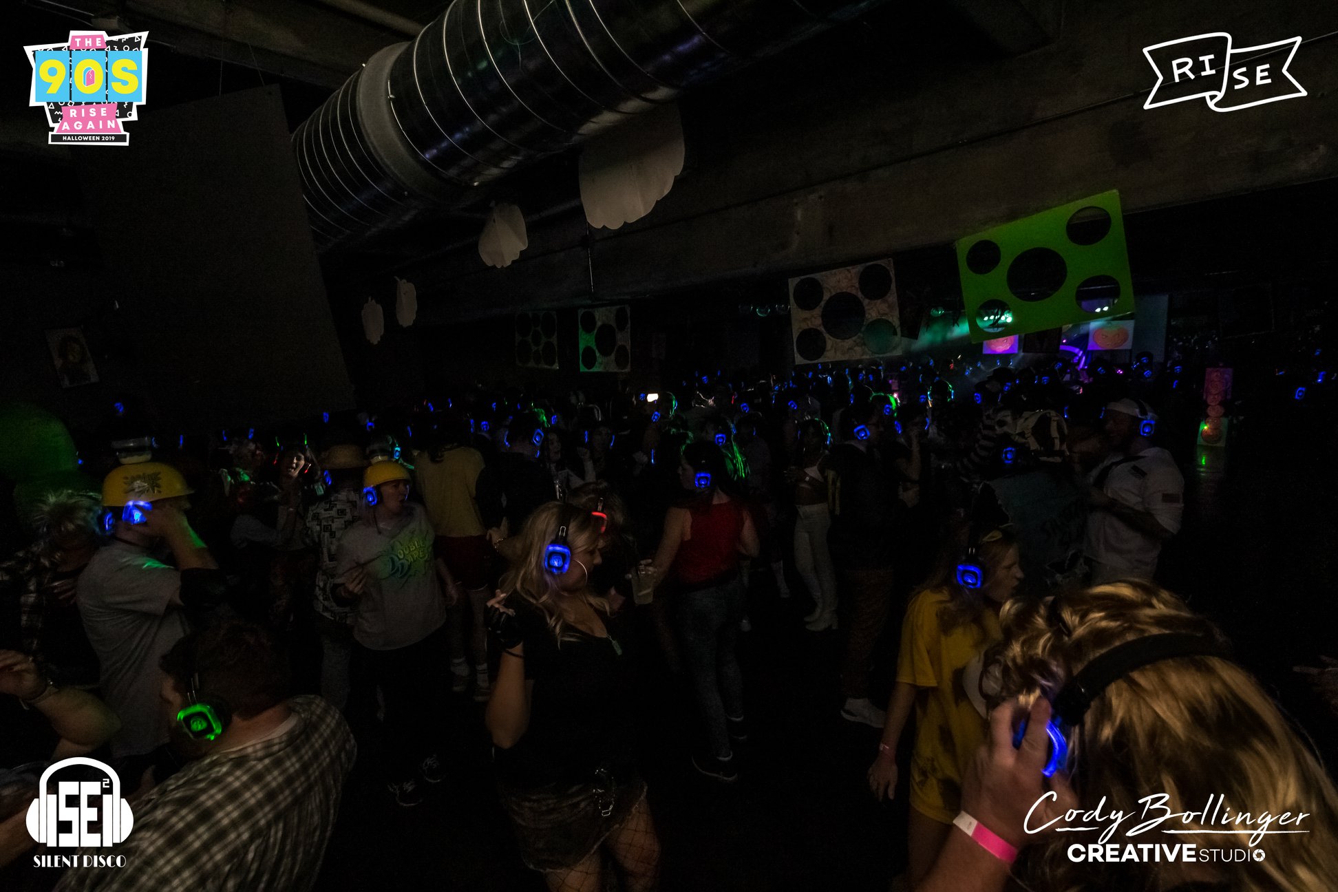 SE2 Silent Disco public event event photo from 90s Rise Again Halloween - Buffalo NY - 10/26/19.