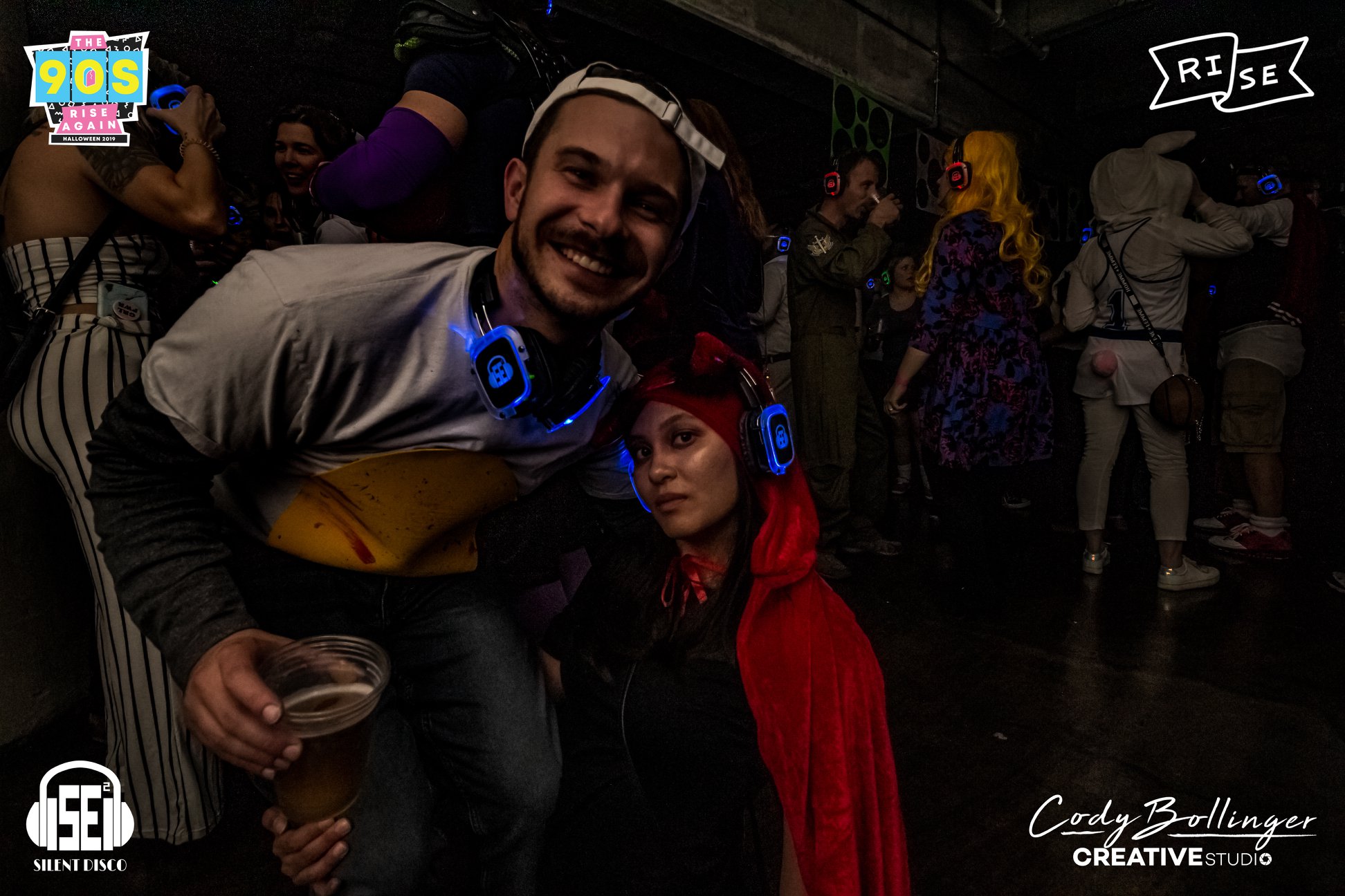 SE2 Silent Disco public event event photo from 90s Rise Again Halloween - Buffalo NY - 10/26/19.
