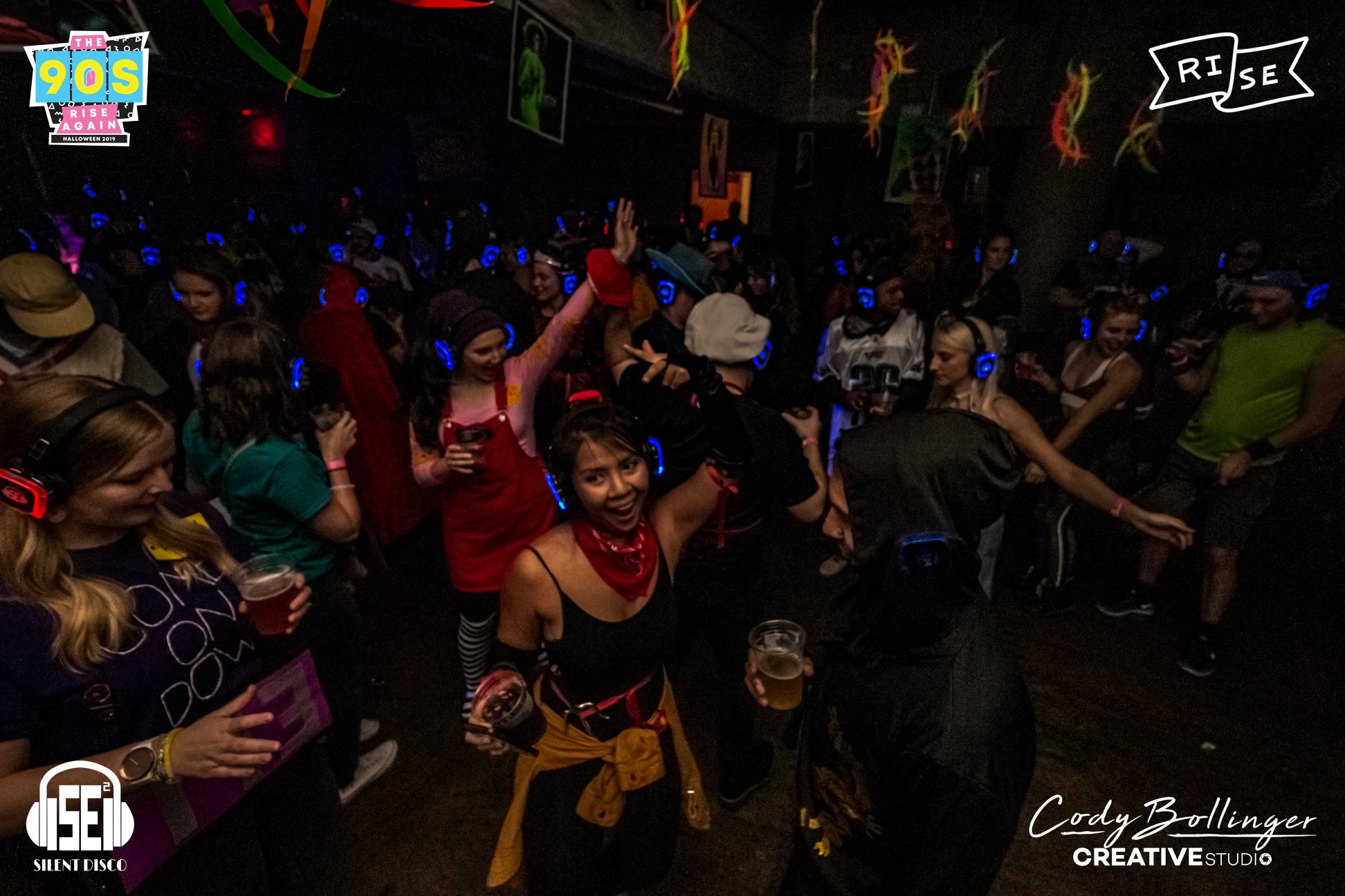 SE2 Silent Disco public event event photo from 90s Rise Again Halloween - Buffalo NY - 10/26/19.