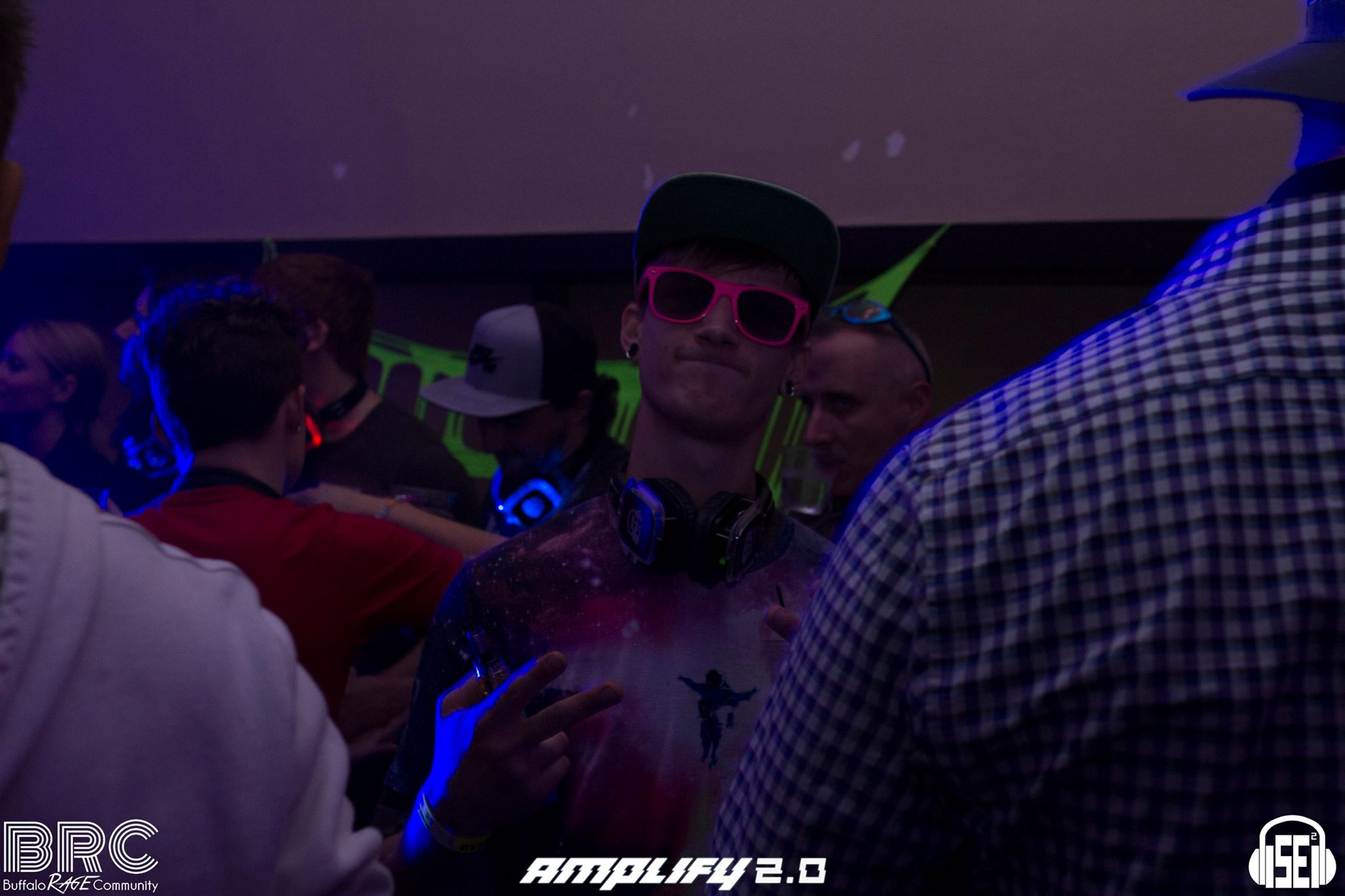 SE2 Silent Disco festival event photo from Amplify 2.0 // 12.10.16 // BRC & SE².