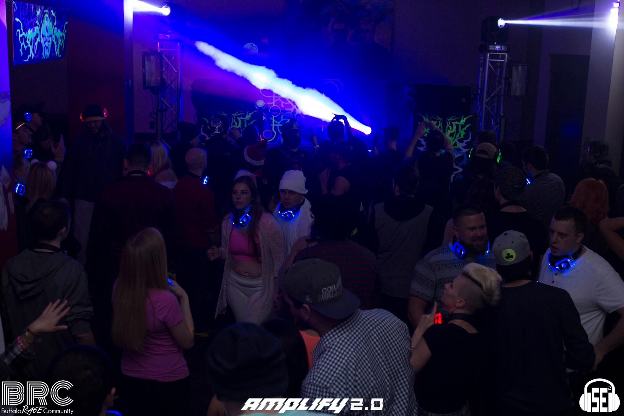 SE2 Silent Disco festival event photo from Amplify 2.0 // 12.10.16 // BRC & SE².