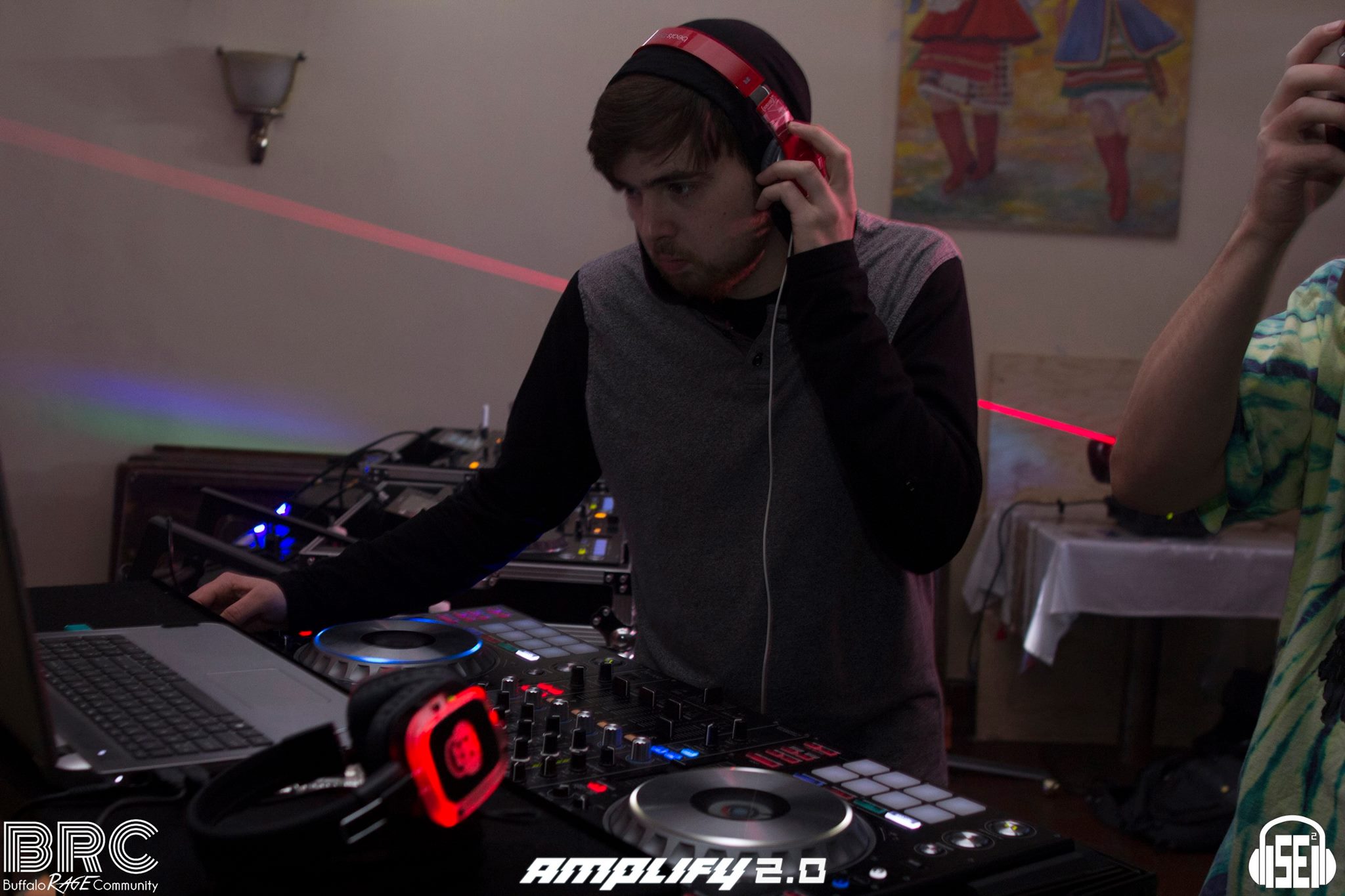 SE2 Silent Disco festival event photo from Amplify 2.0 // 12.10.16 // BRC & SE².
