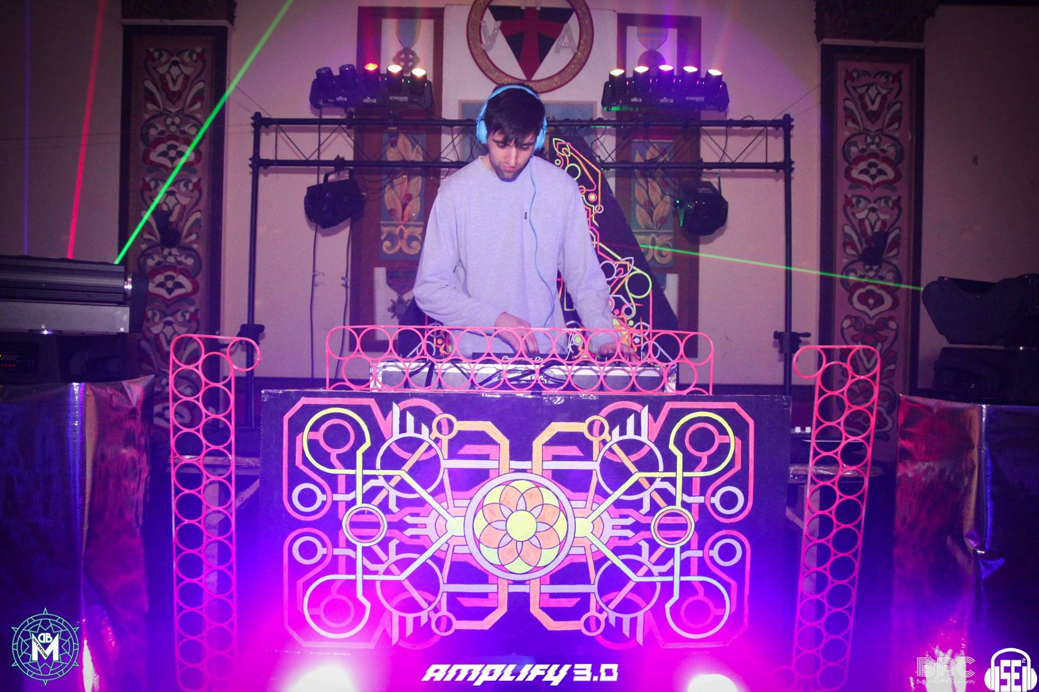 SE2 Silent Disco festival event photo from Amplify 3.0 4/22/2017.