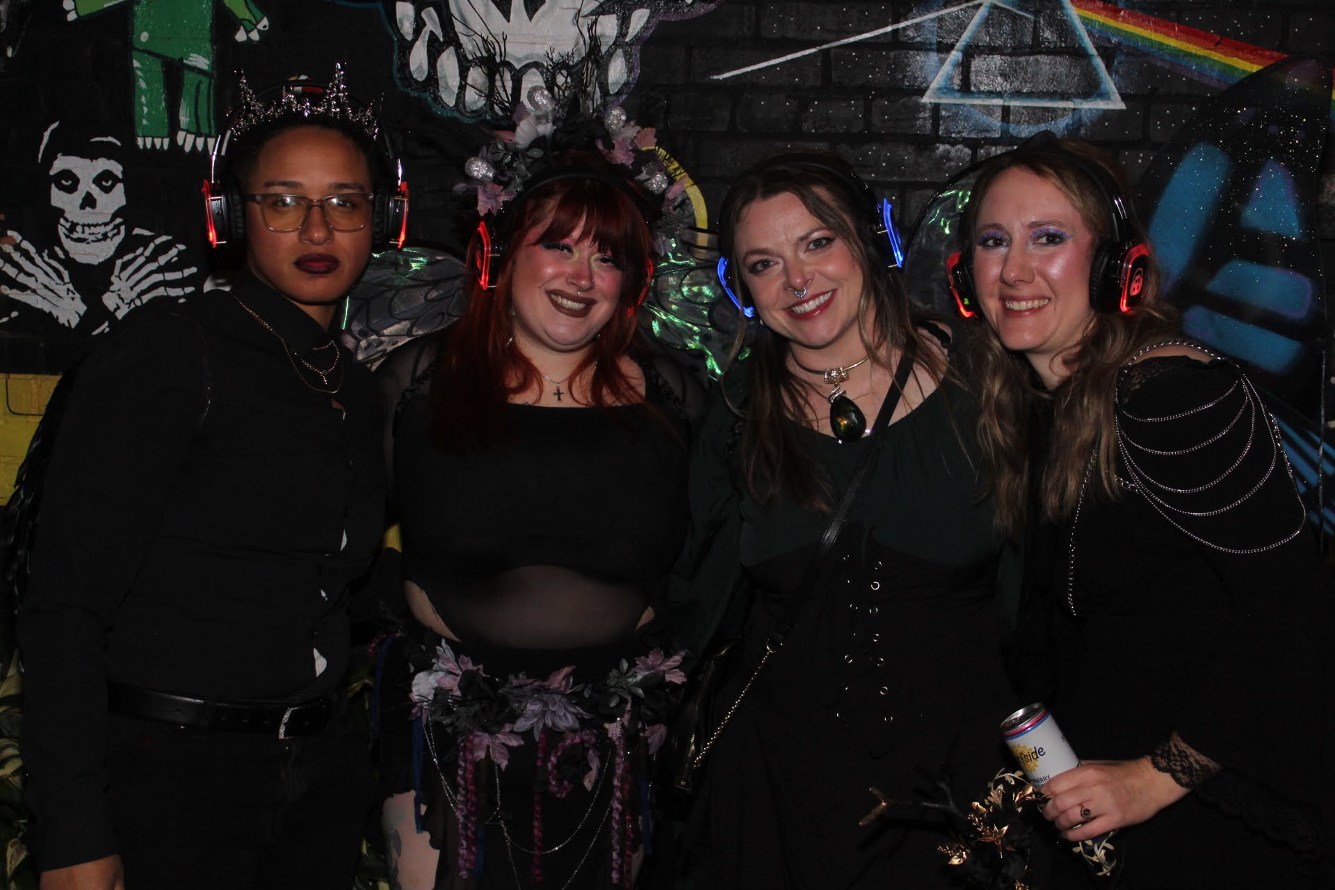 SE2 Silent Disco guests at Buffalo Iron Works in Buffalo.
