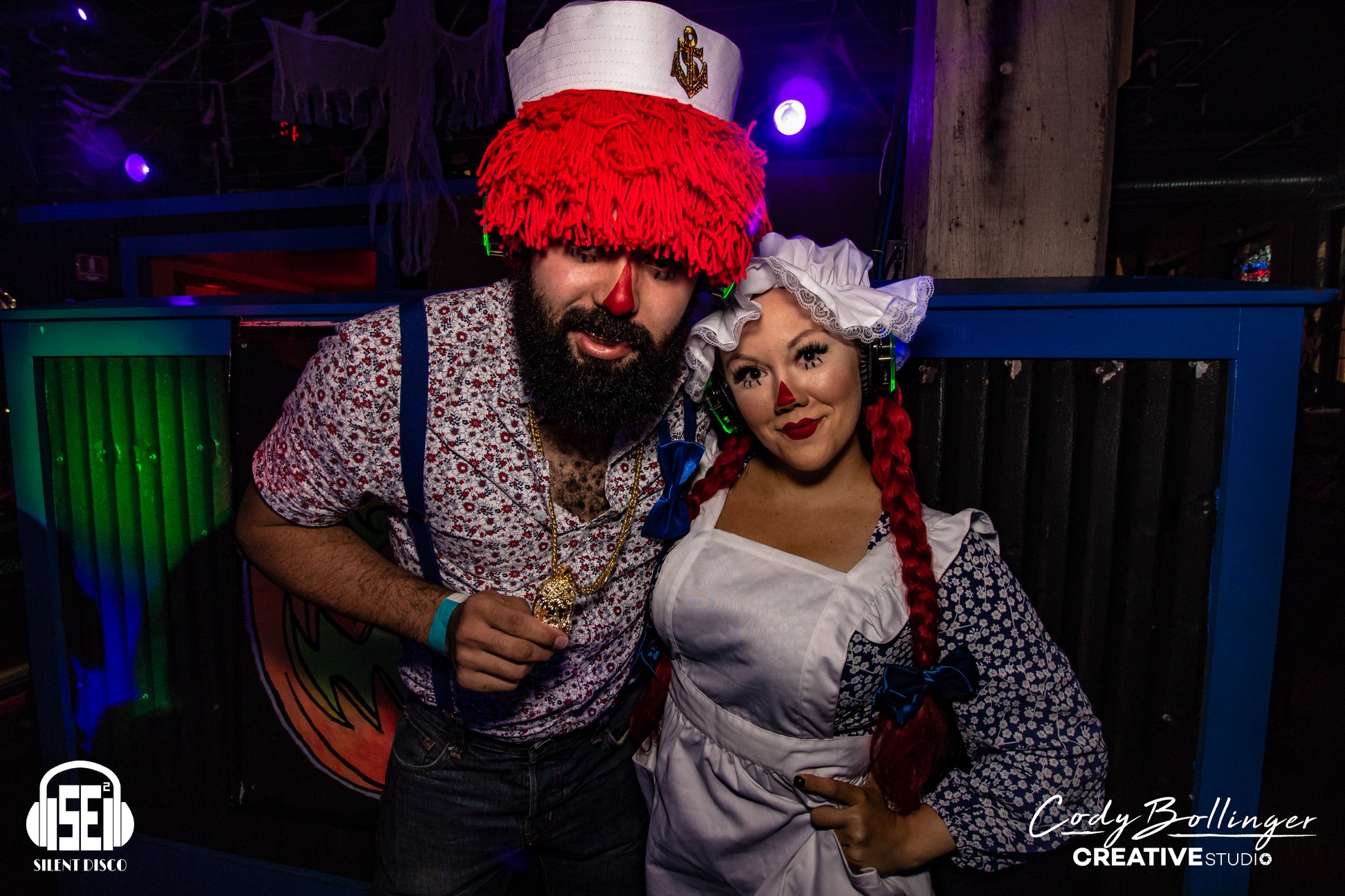 SE2 Silent Disco guests at Buffalo Iron Works in Buffalo.