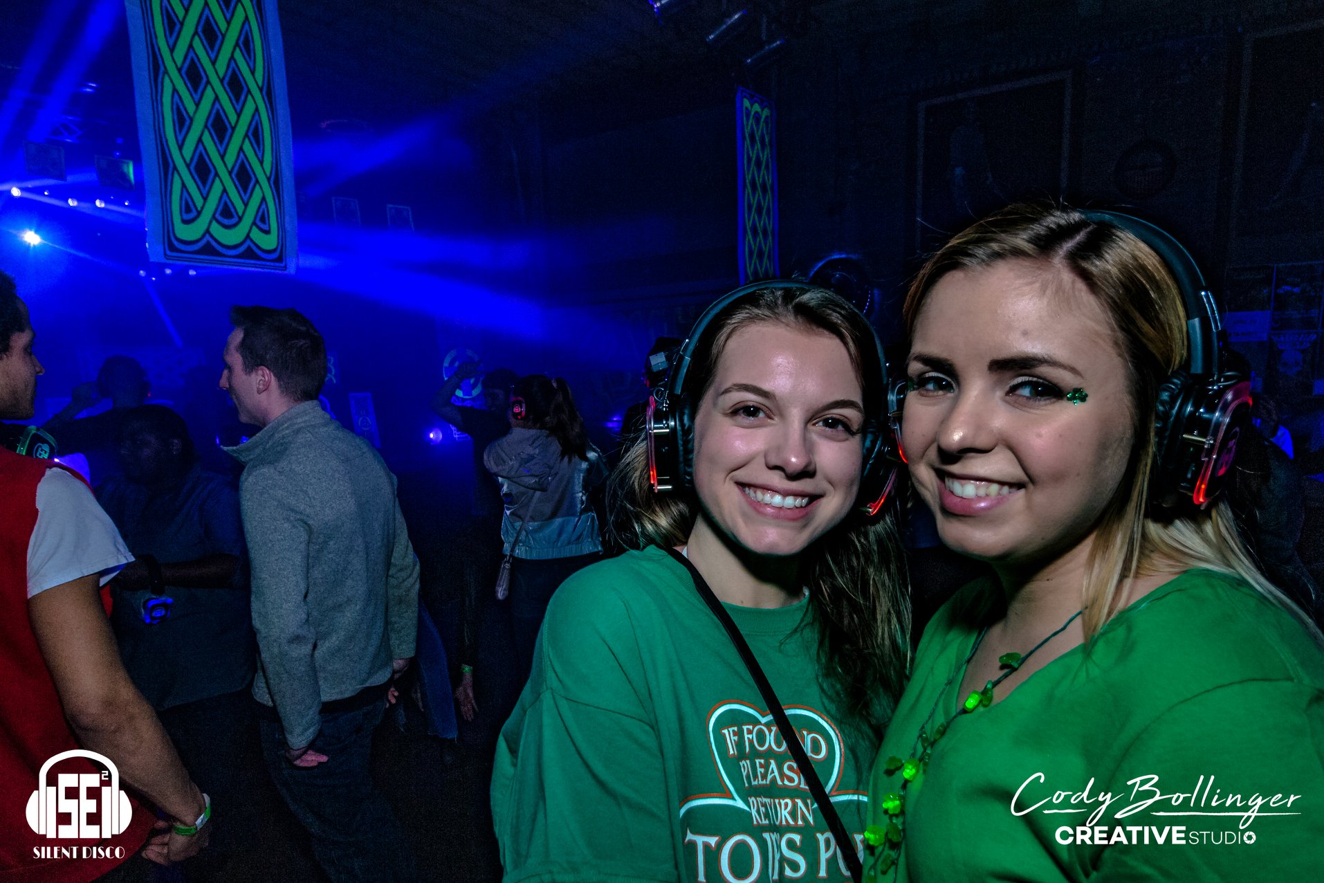 SE2 Silent Disco guests at Buffalo Iron Works in Buffalo.