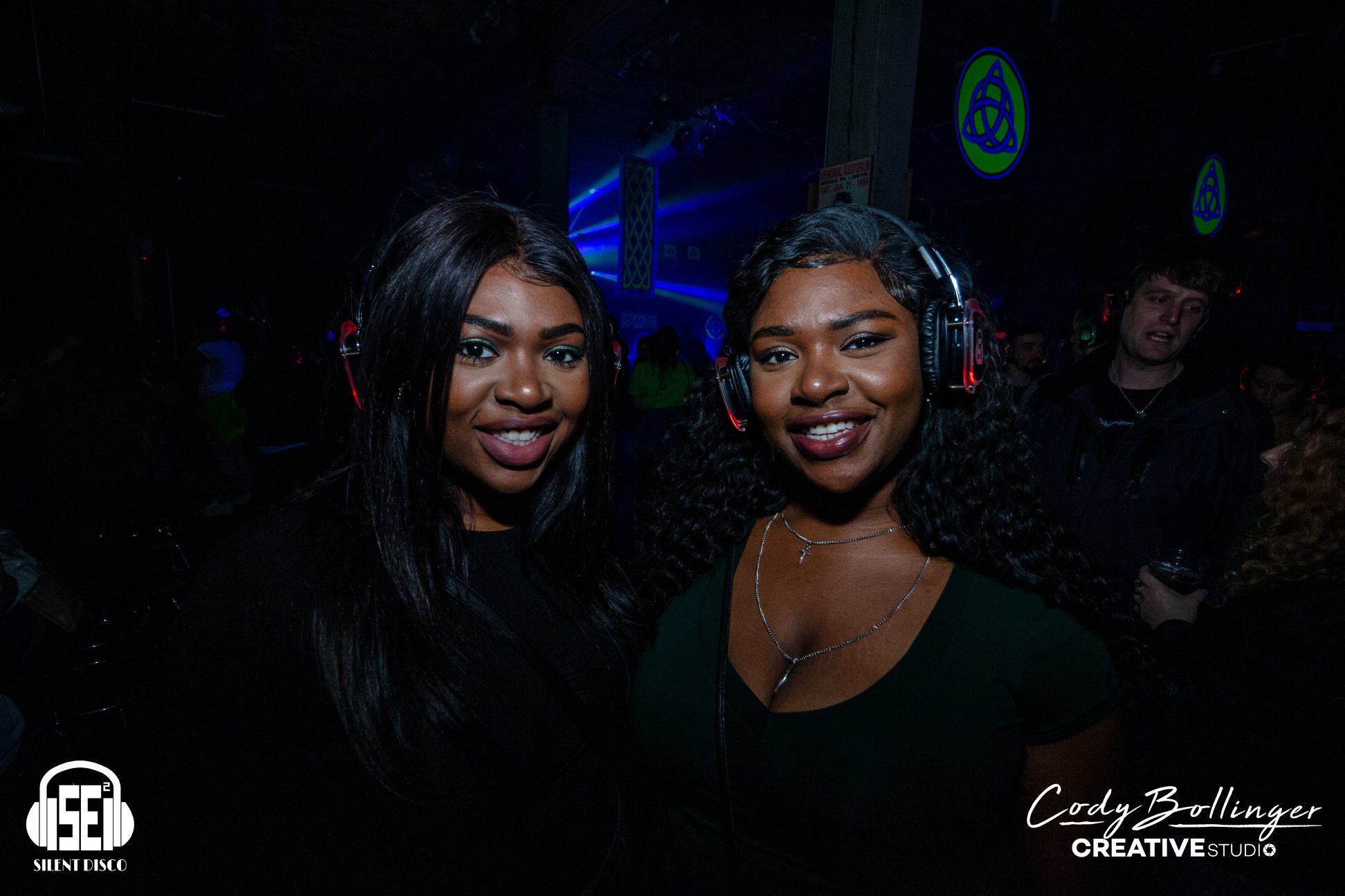 SE2 Silent Disco guests at Buffalo Iron Works in Buffalo.