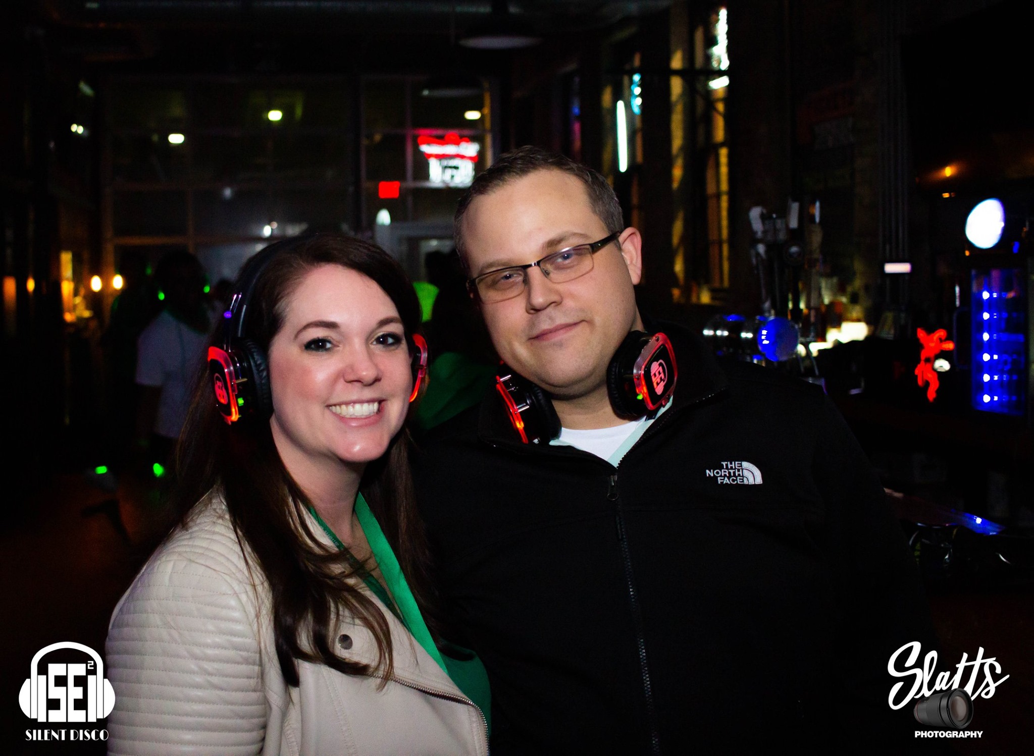 SE2 Silent Disco guests at Buffalo Iron Works in Buffalo.