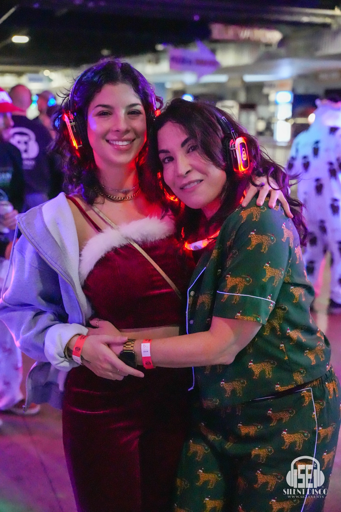 SE2 Silent Disco guests at Buffalo RiverWorks in Buffalo.