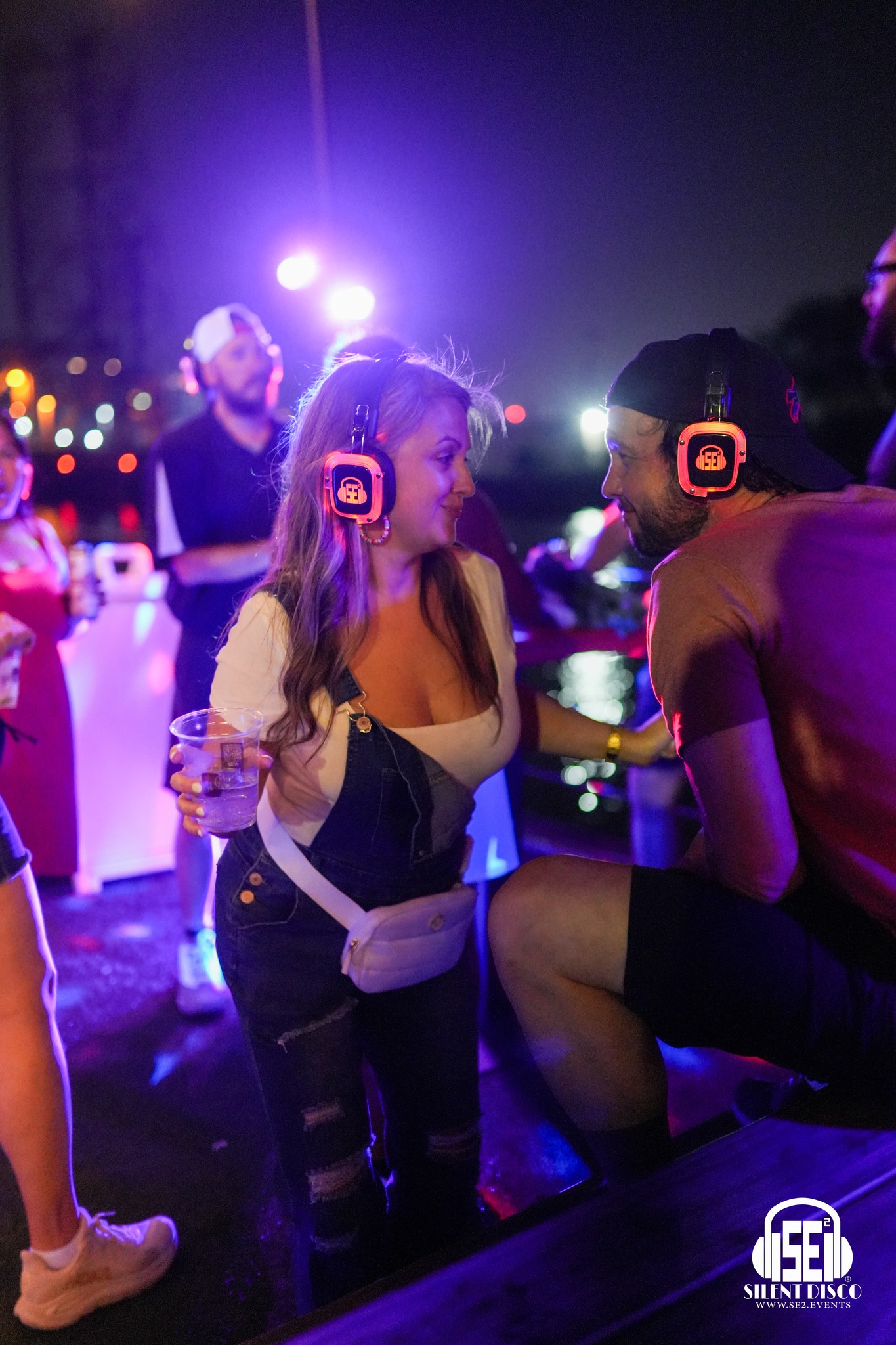 SE2 Silent Disco guests at Buffalo RiverWorks in Buffalo.
