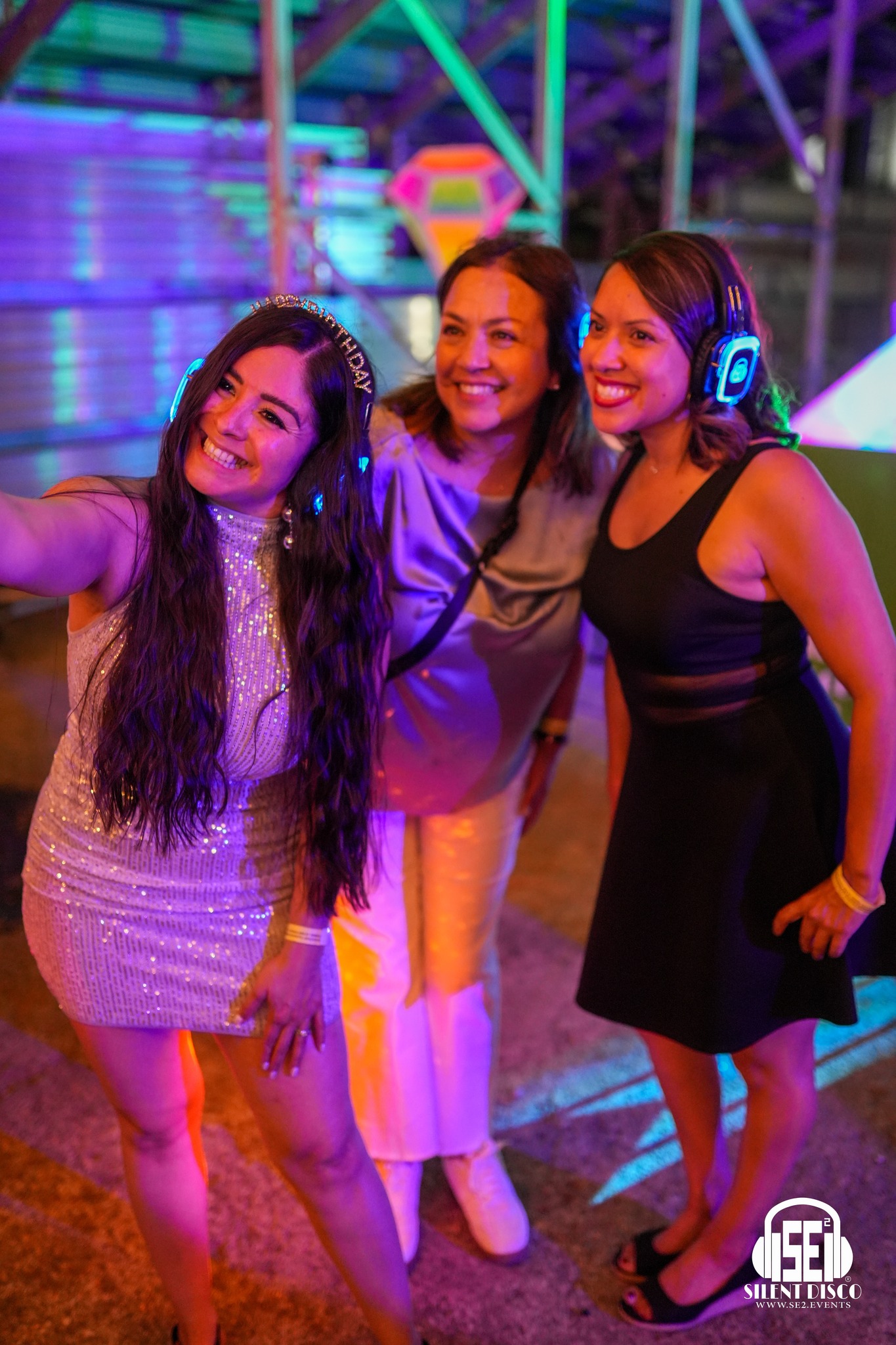 SE2 Silent Disco guests at Buffalo RiverWorks in Buffalo.