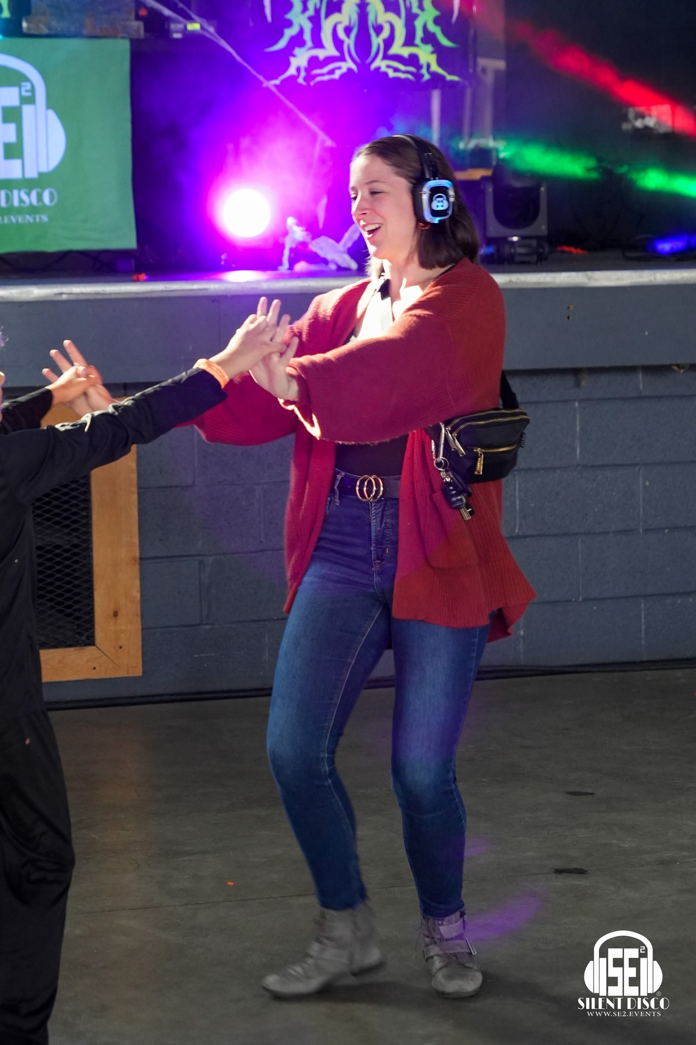 SE2 Silent Disco guests at Buffalo RiverWorks in Buffalo.
