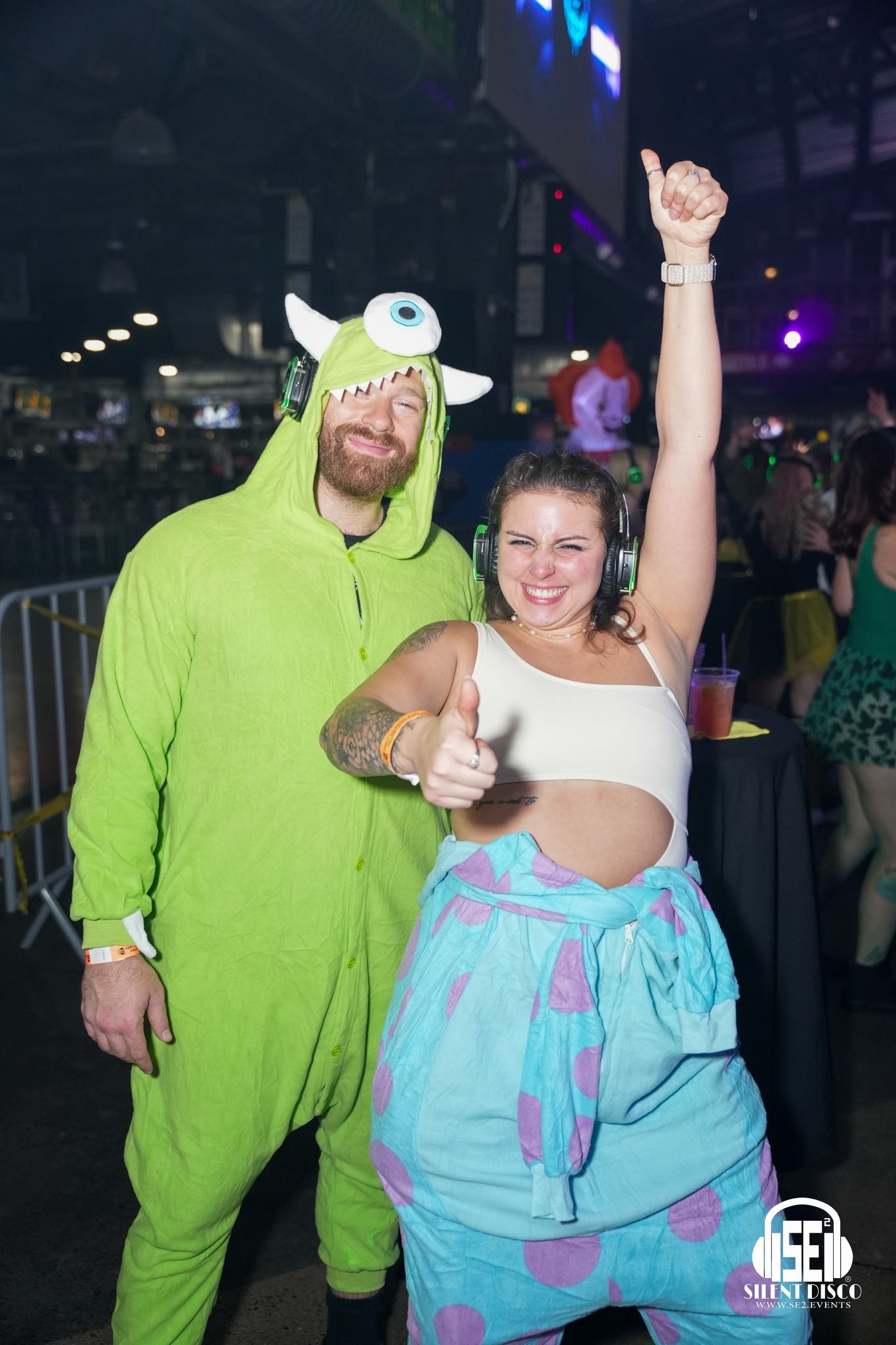 SE2 Silent Disco guests at Buffalo RiverWorks in Buffalo.