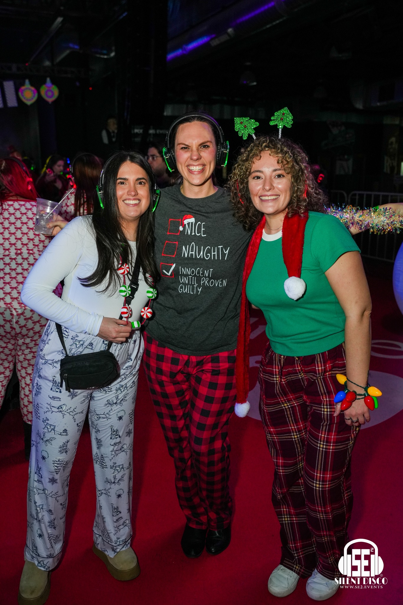 SE2 Silent Disco guests at Buffalo RiverWorks in Buffalo.