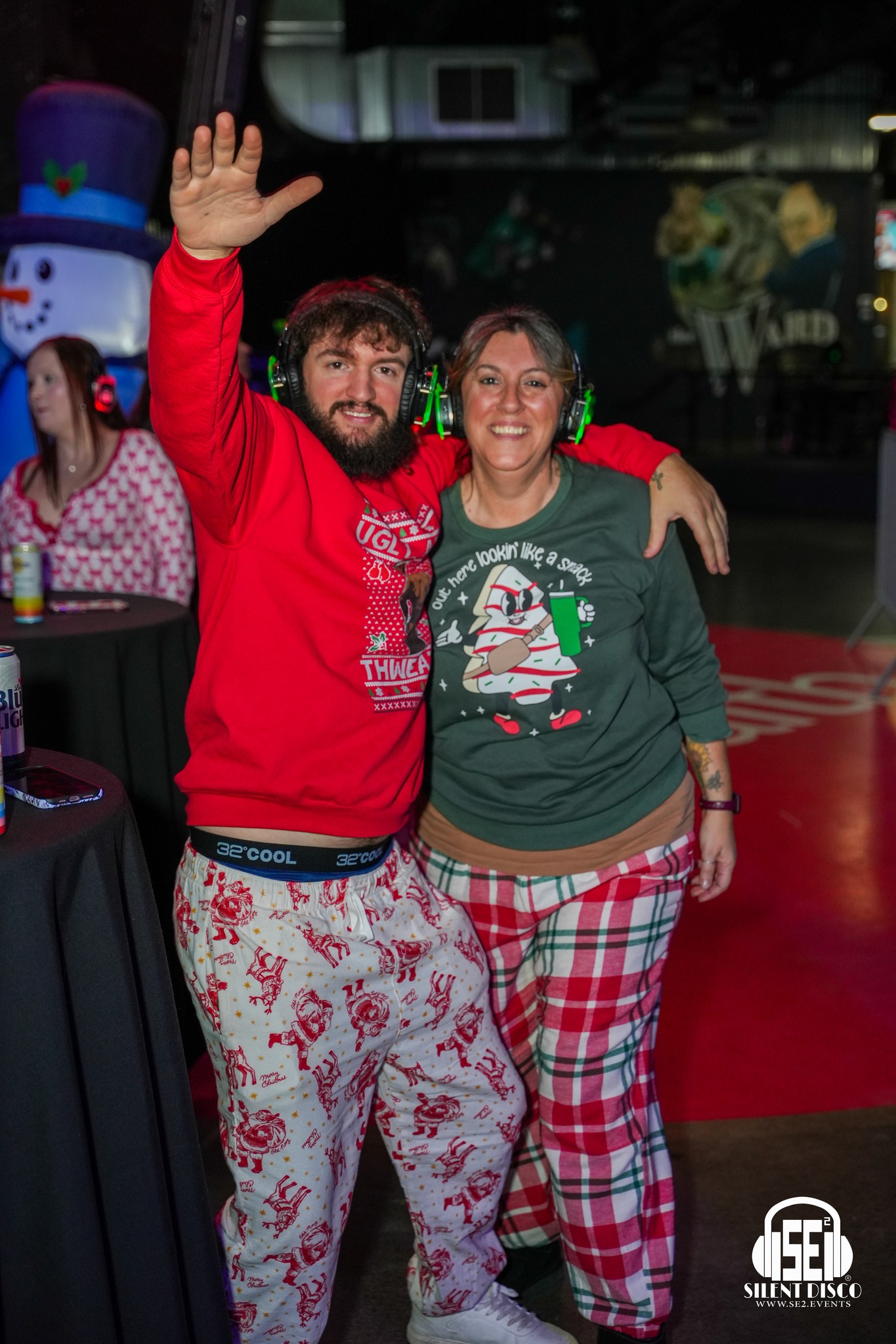 SE2 Silent Disco guests at Buffalo RiverWorks in Buffalo.