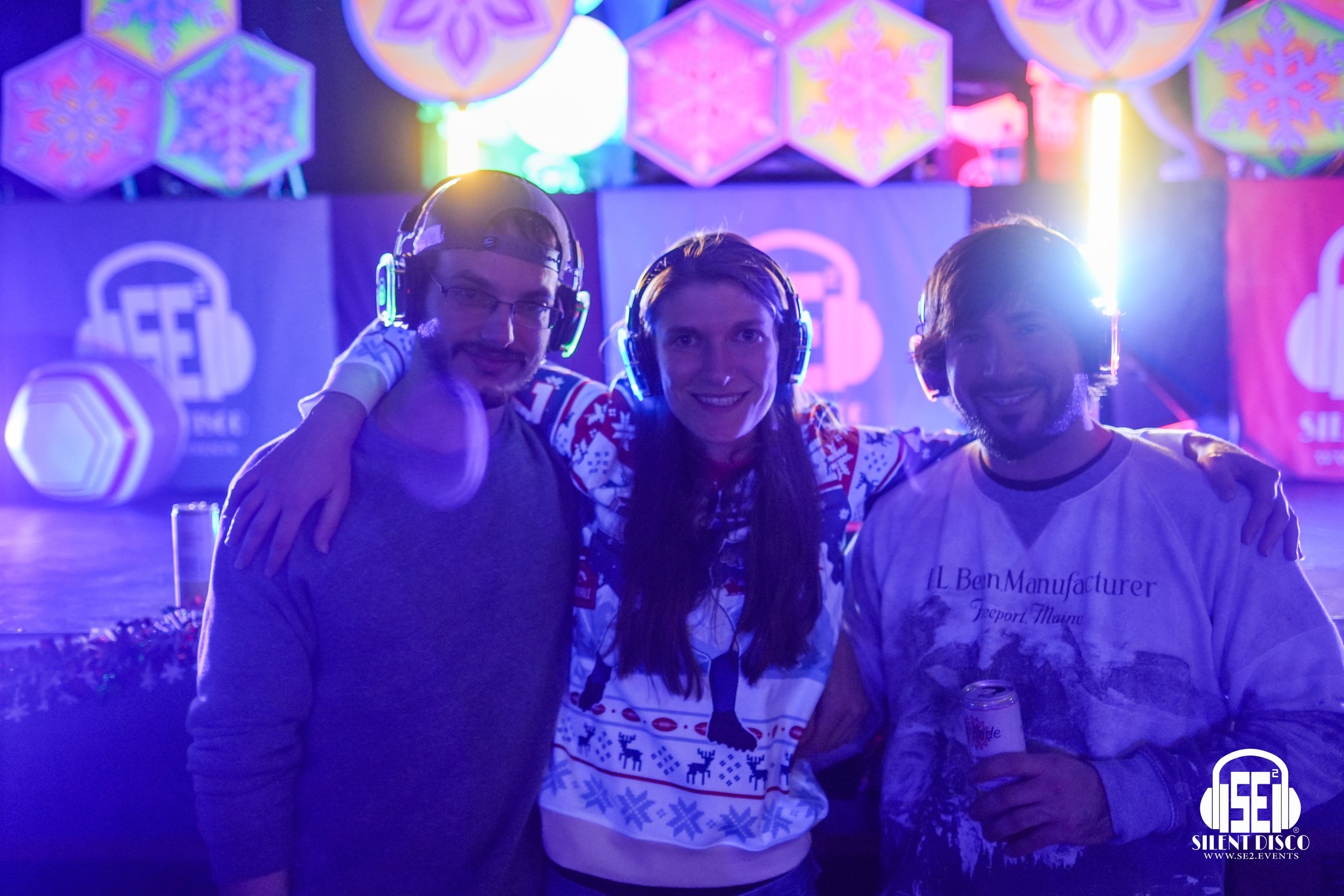 SE2 Silent Disco guests at Buffalo RiverWorks in Buffalo.