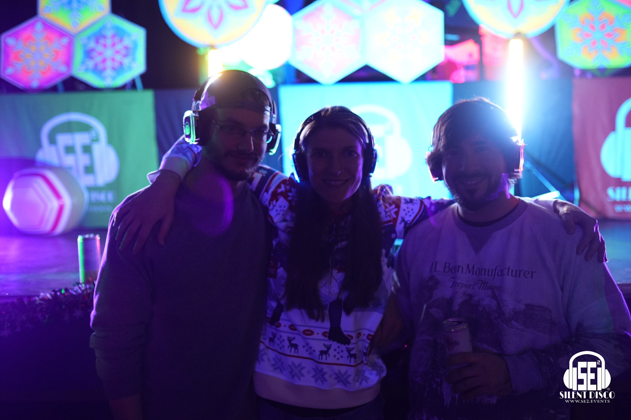 SE2 Silent Disco guests at Buffalo RiverWorks in Buffalo.