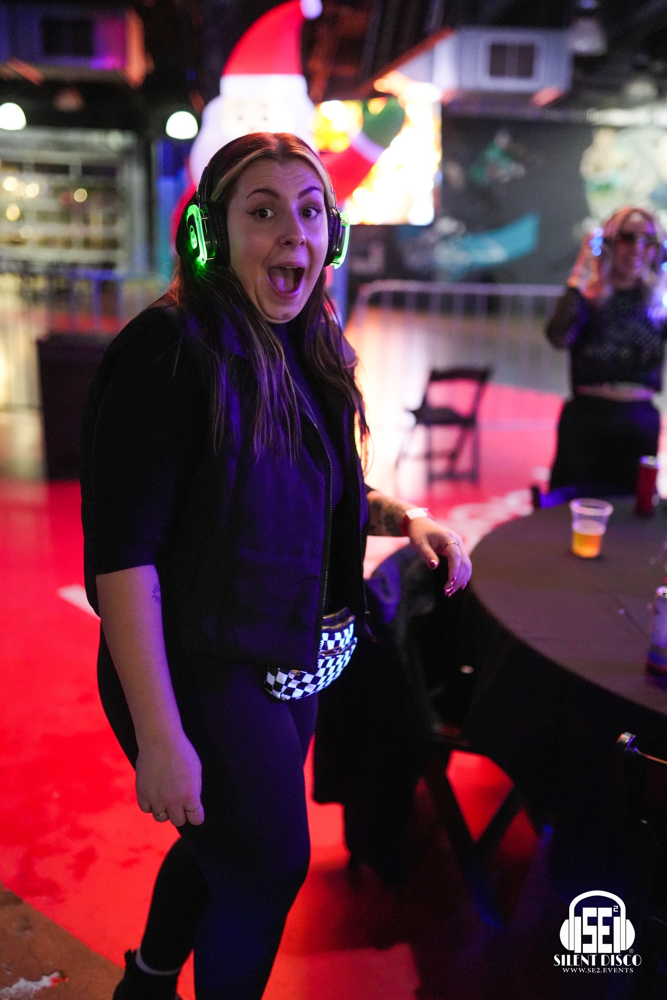SE2 Silent Disco guests at Buffalo RiverWorks in Buffalo.