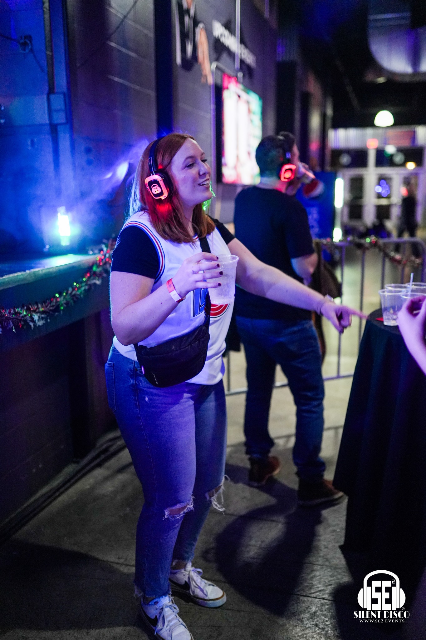 SE2 Silent Disco guests at Buffalo RiverWorks in Buffalo.