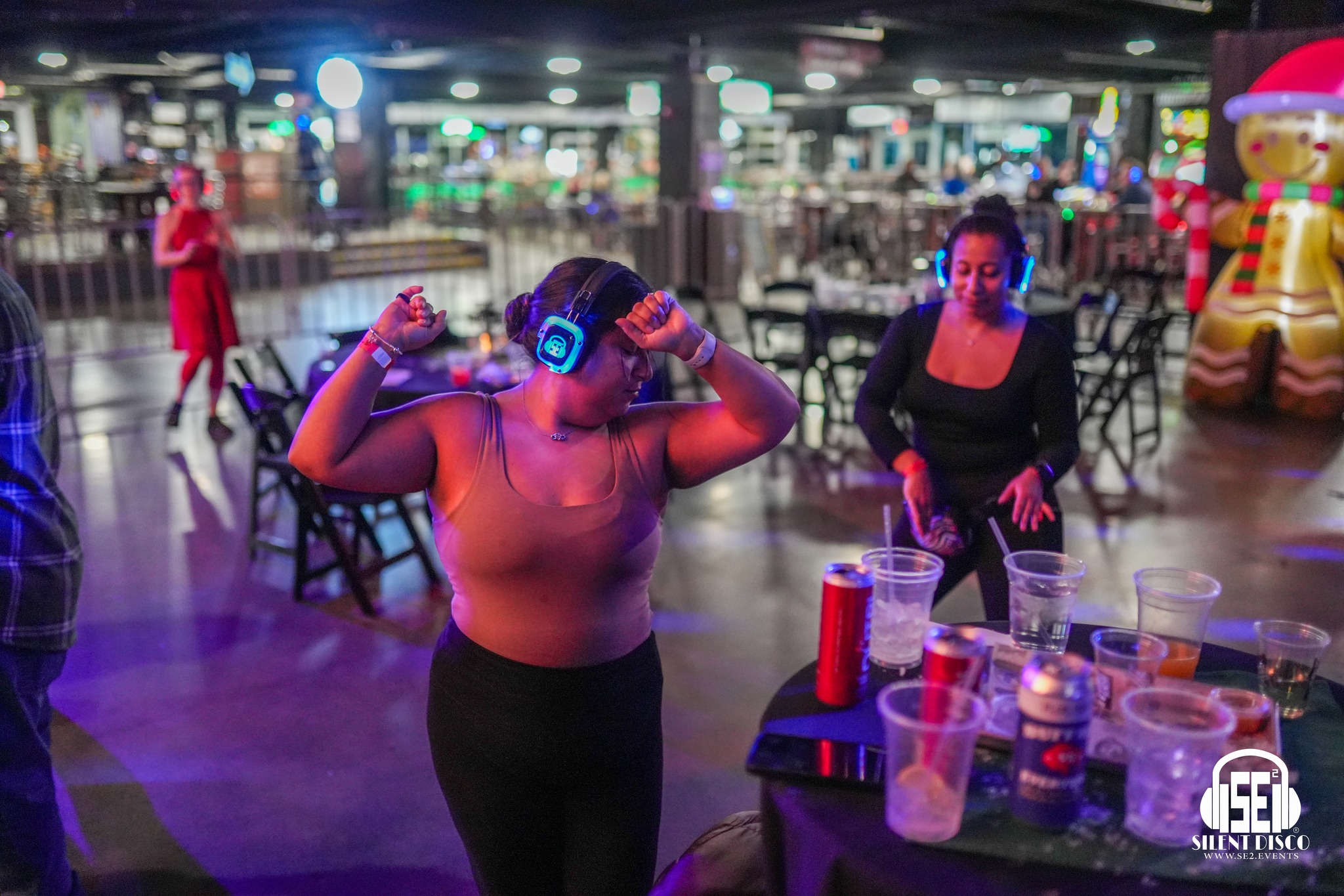 SE2 Silent Disco guests at Buffalo RiverWorks in Buffalo.