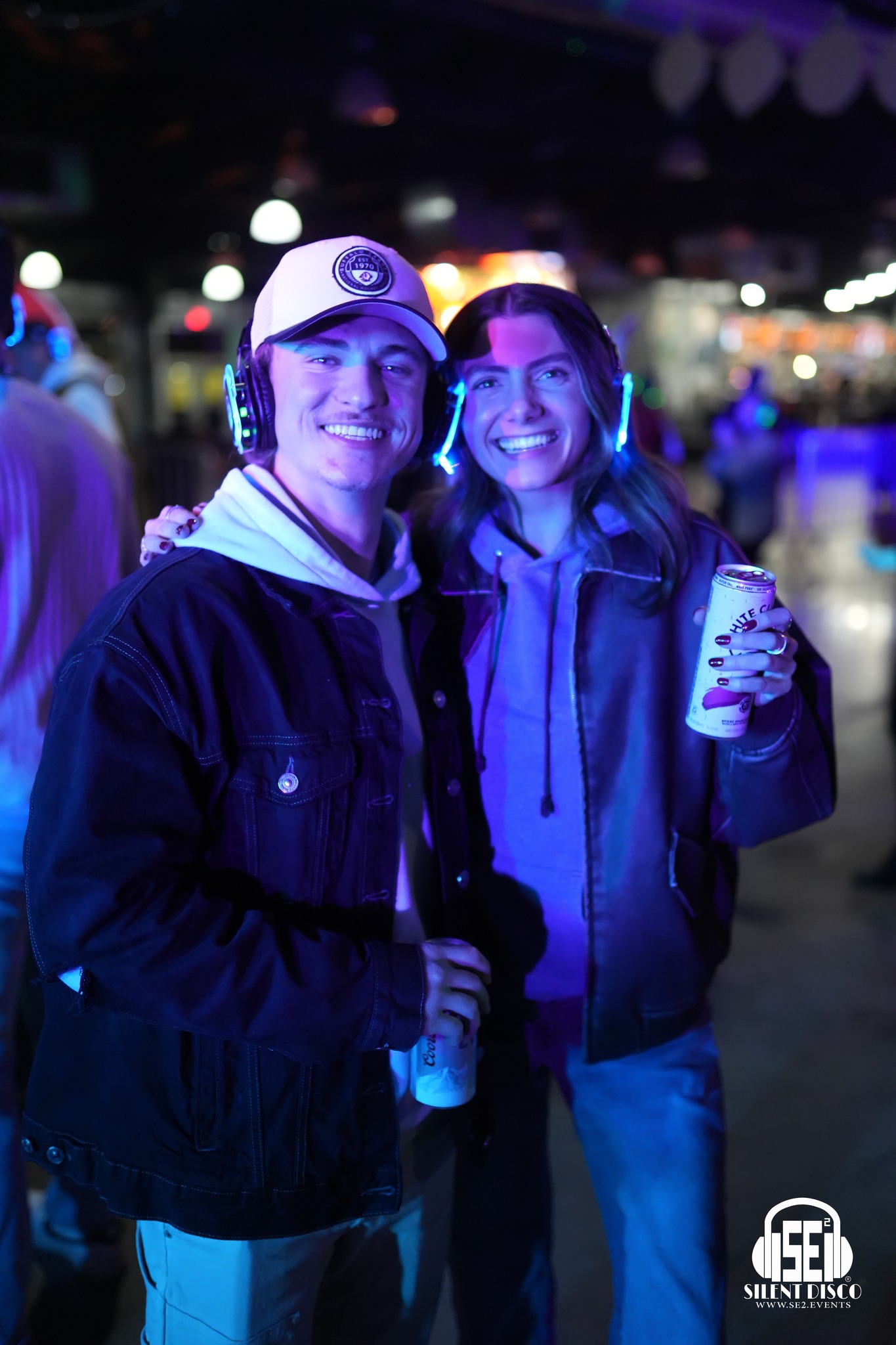 SE2 Silent Disco guests at Buffalo RiverWorks in Buffalo.