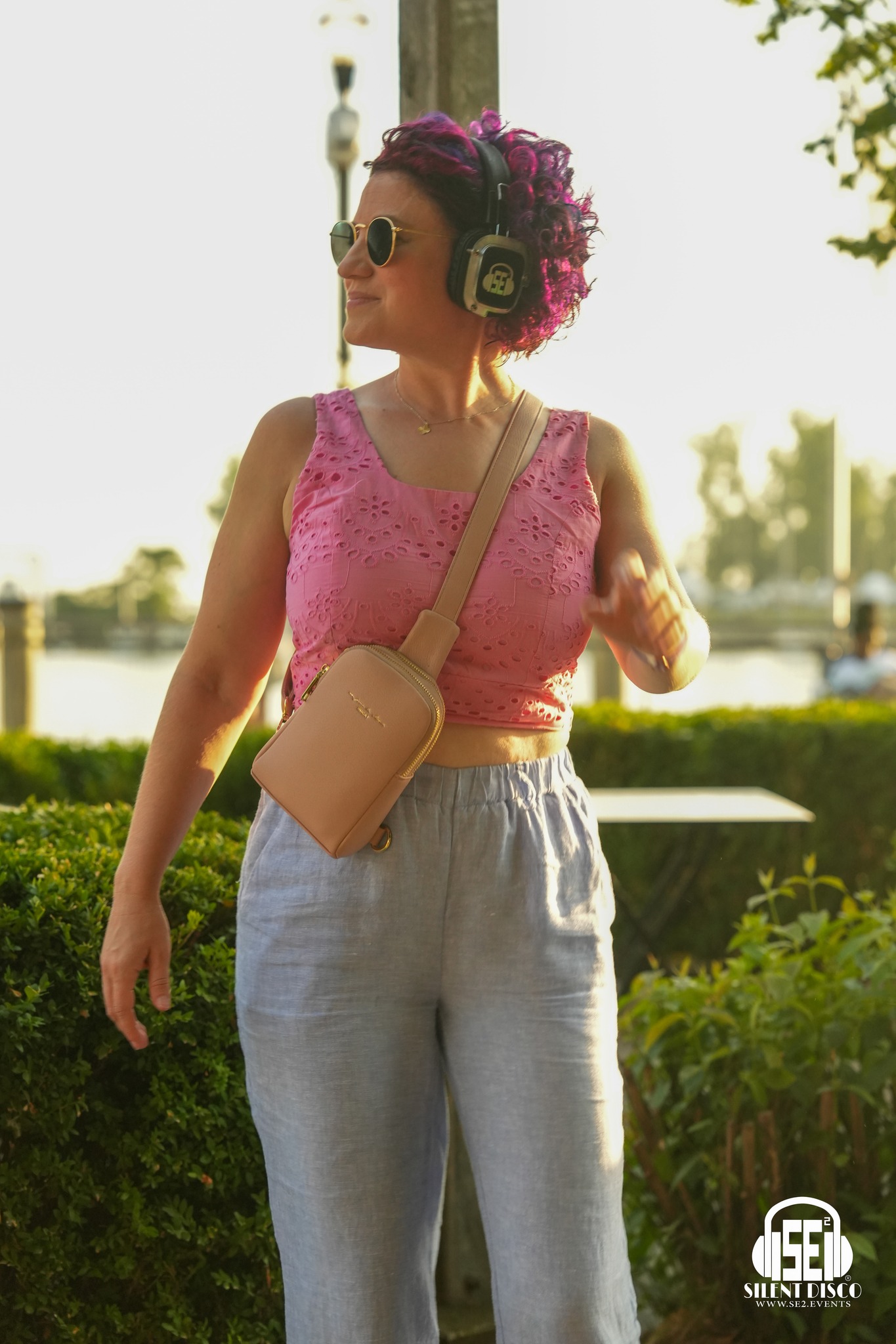 SE2 Silent Disco guests at Canalside in Buffalo.