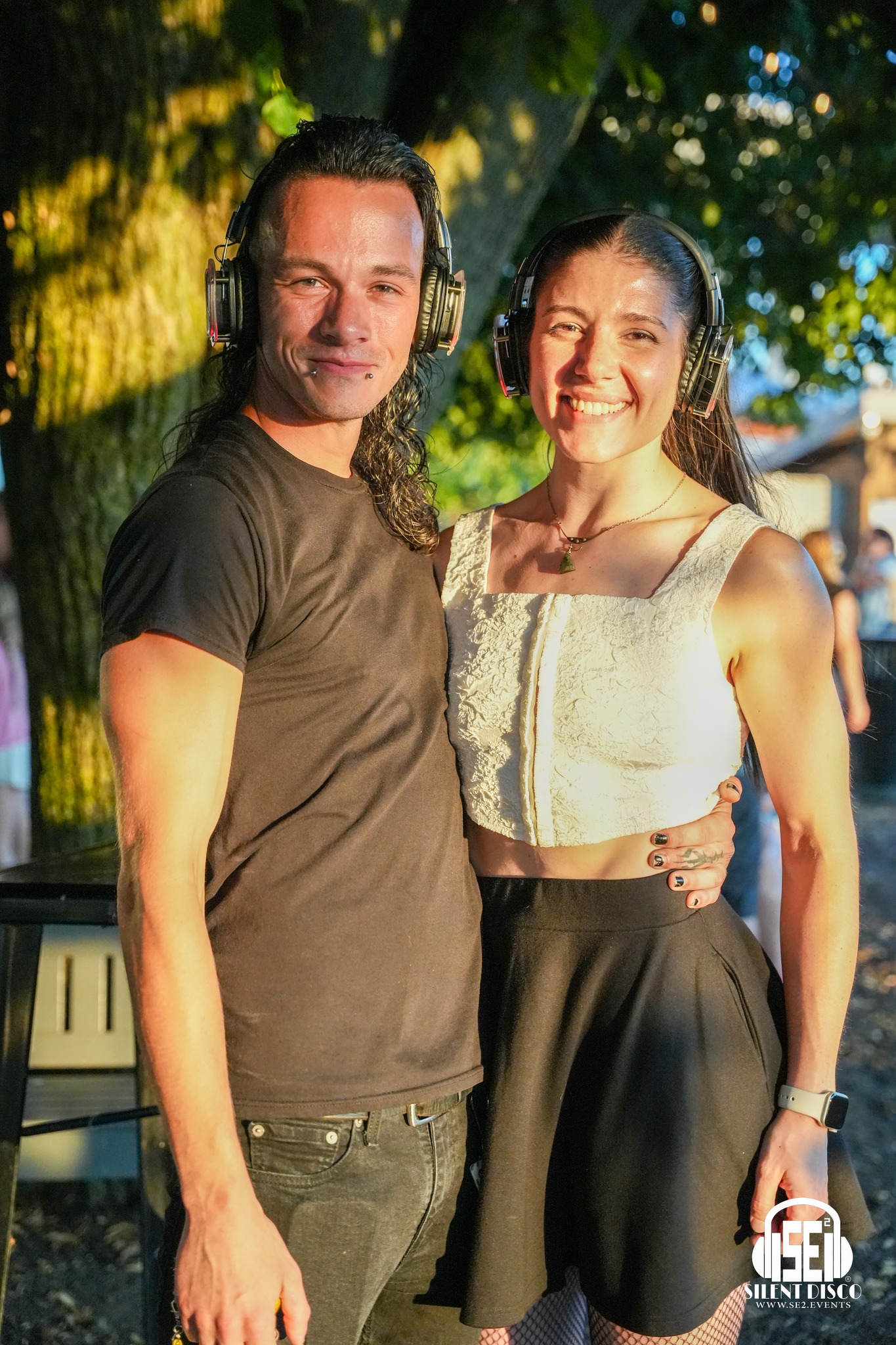SE2 Silent Disco guests at Canalside in Buffalo.